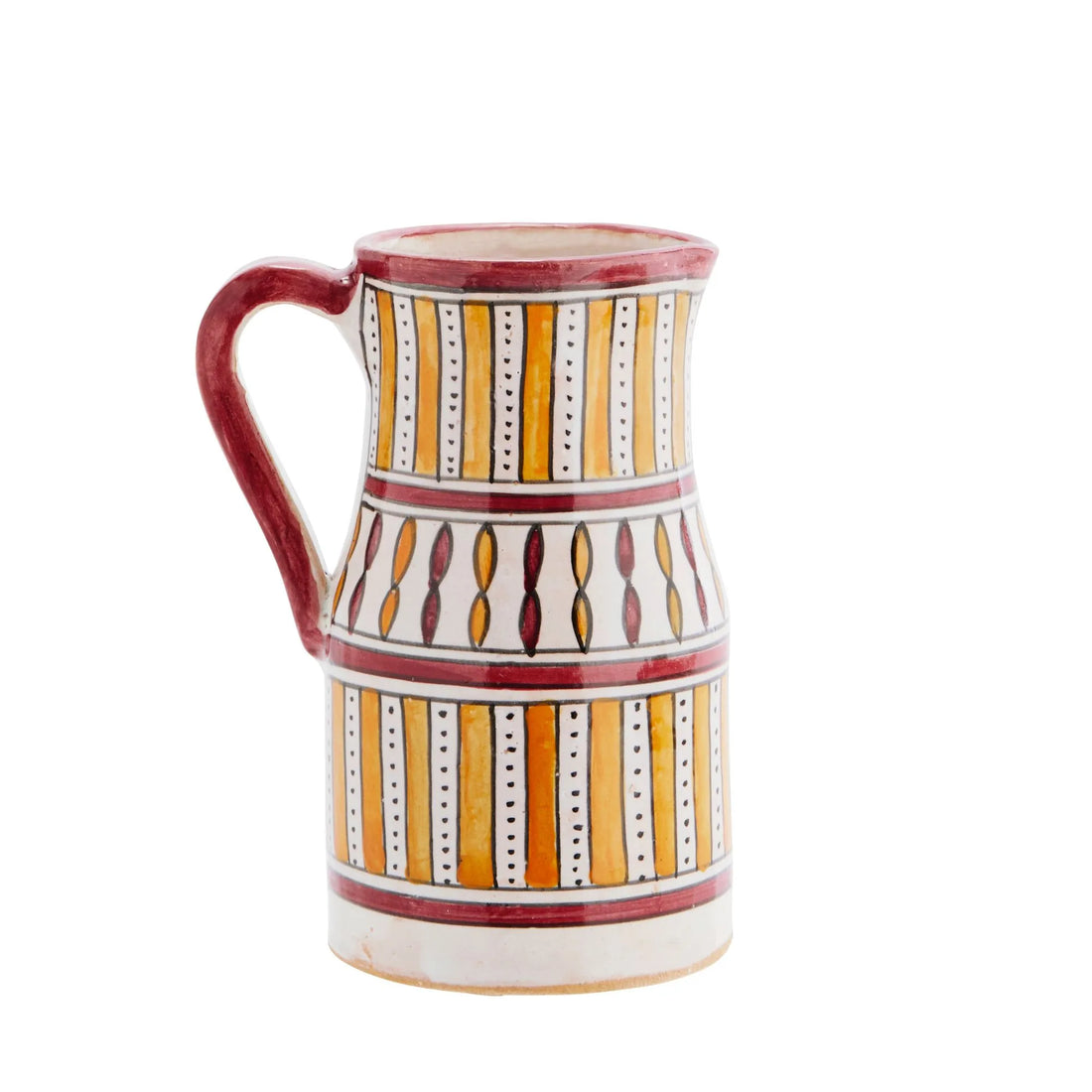 Madam Stoltz handbemalte Kanne aus Steingut