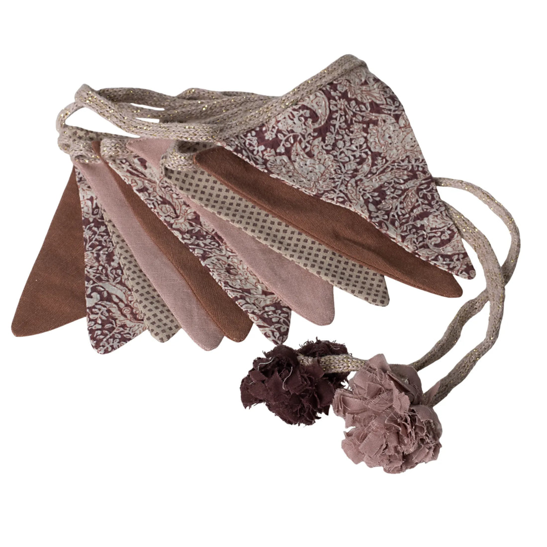 Maileg Kinderzimmer Girlande Patchwork rosa 280 cm