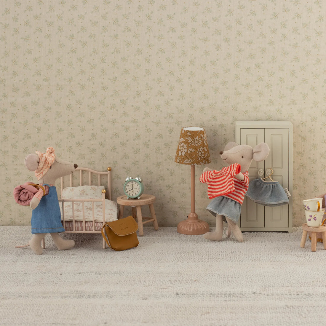 Maileg große Schwester Maus Bekleidung Set Strickpullover & Rock