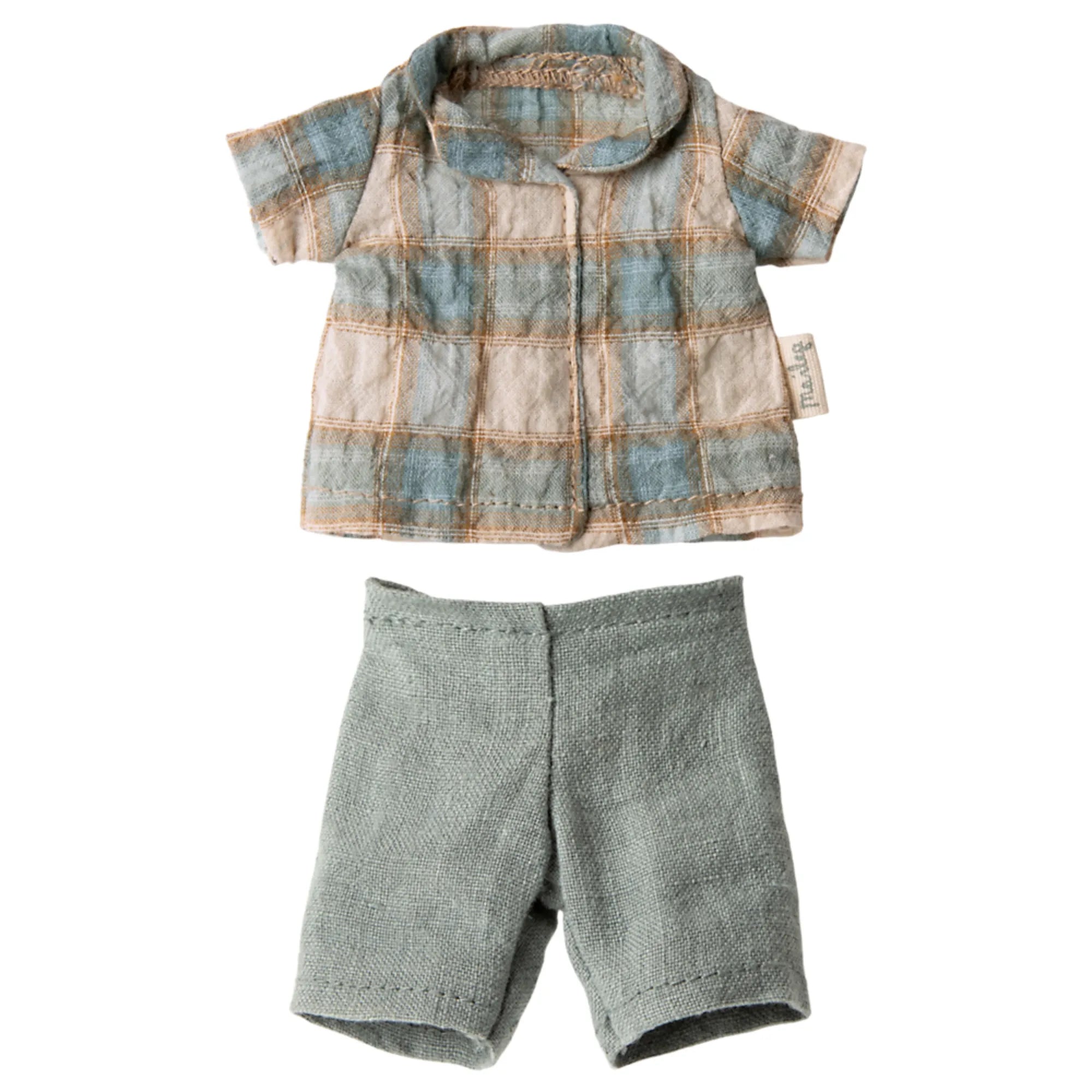 Maileg Hase Junge Ostern Größe 1 in Hemd und Shorts