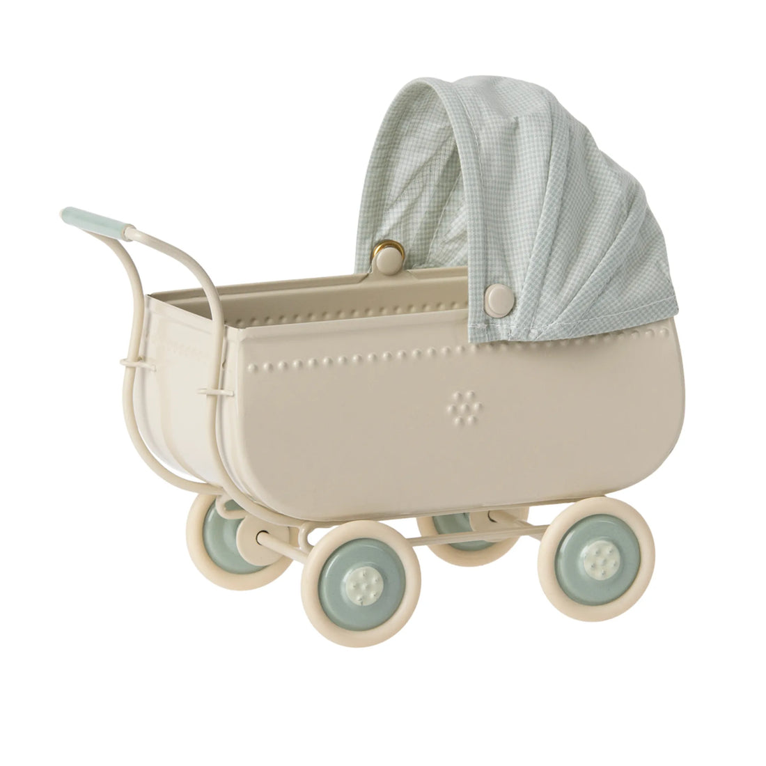 Maileg Puppenwagen Kinderwagen blau