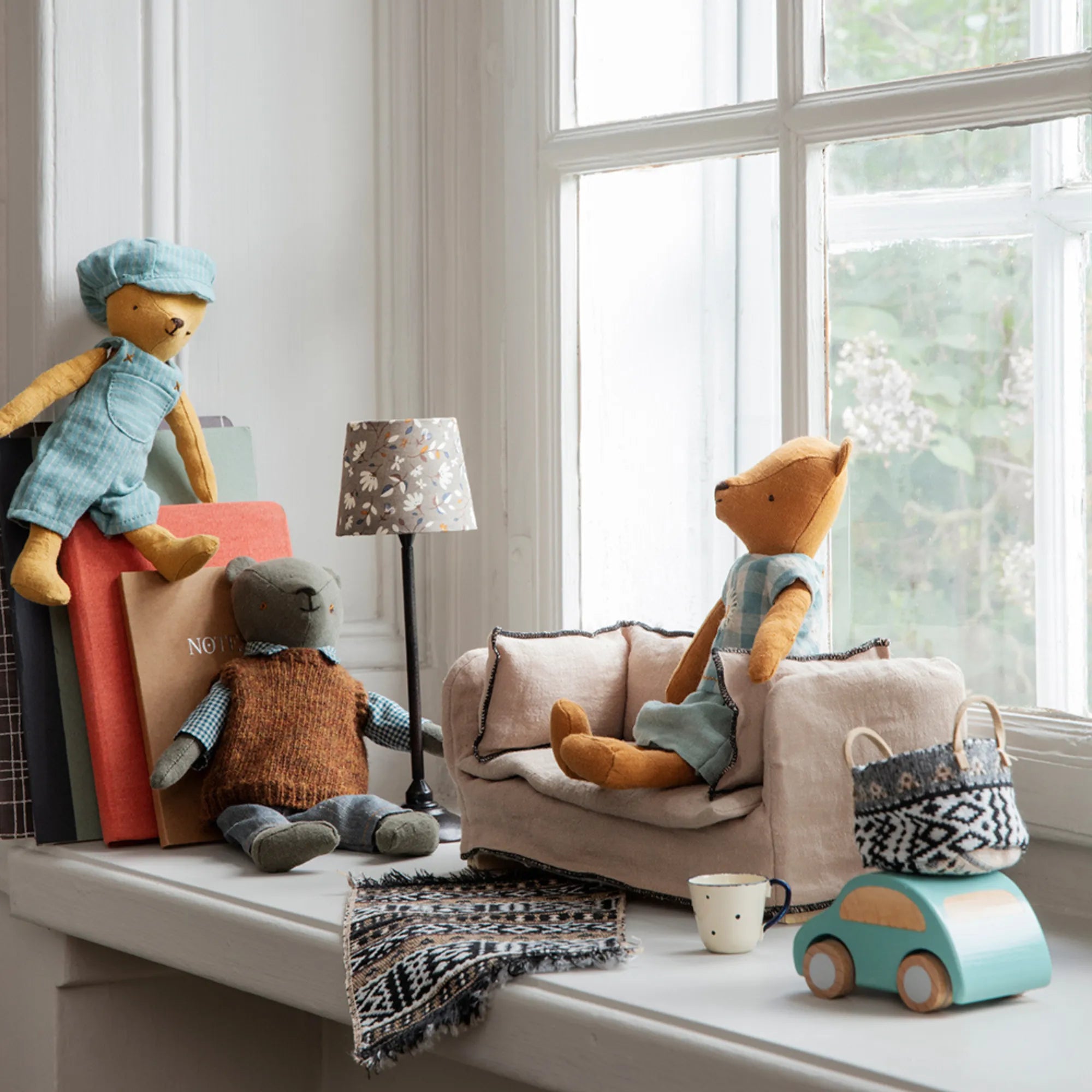 Maileg Teddy Junior Kind aus Leinen 19 cm groß