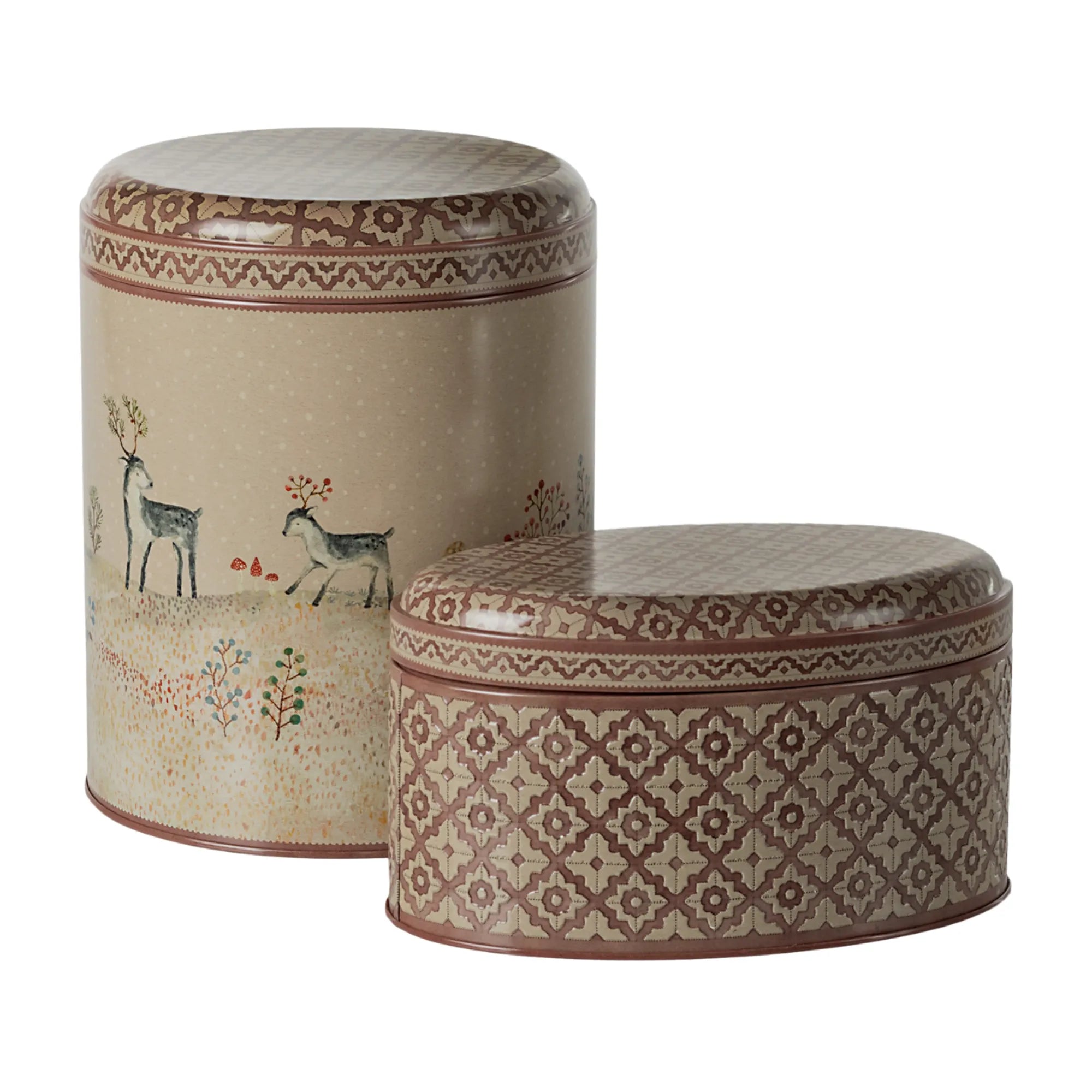 Maileg Aufbewahrungsdosen Weihnachten Set oder einzeln