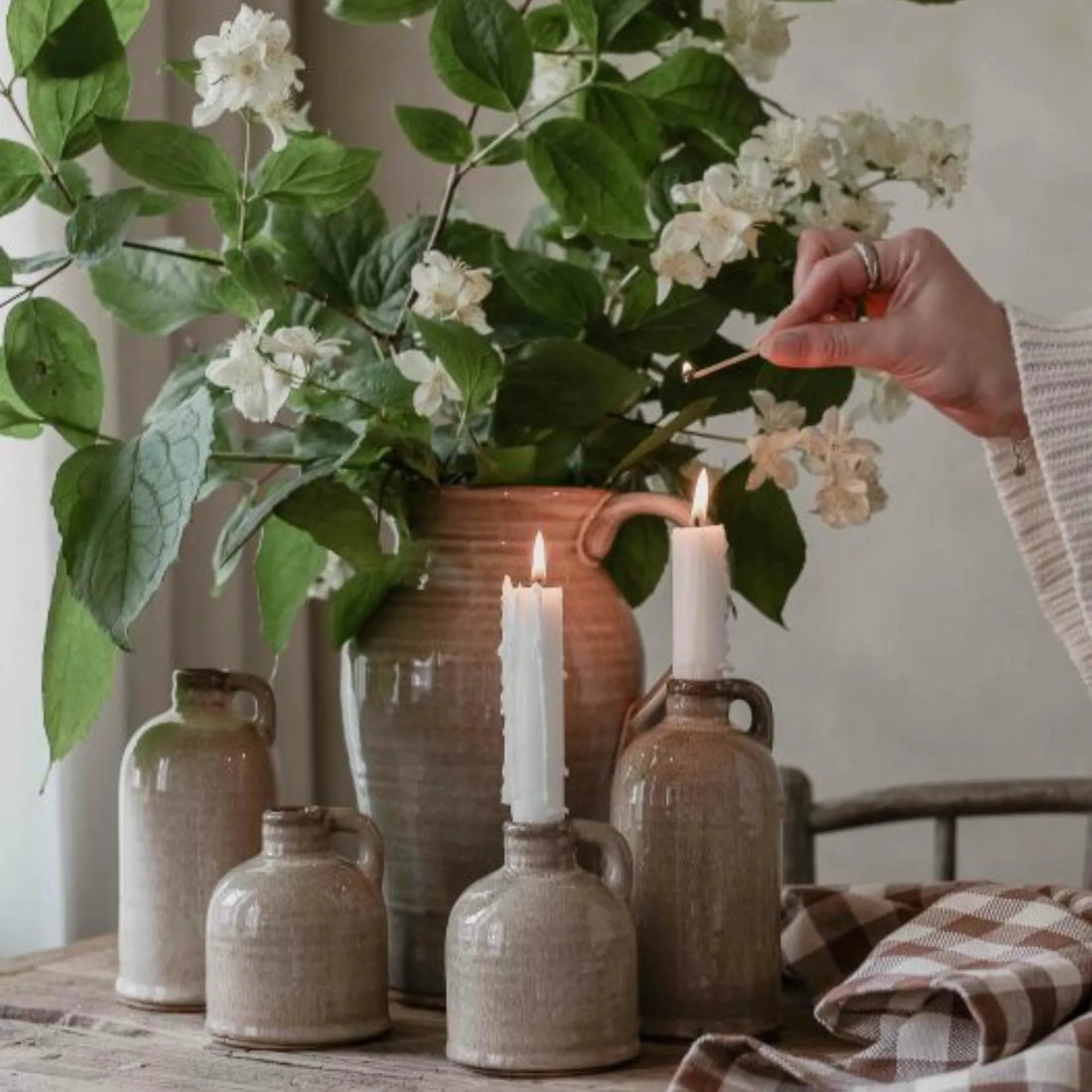 Majas Cottage "Rustic" Kerzenhalter 16 cm