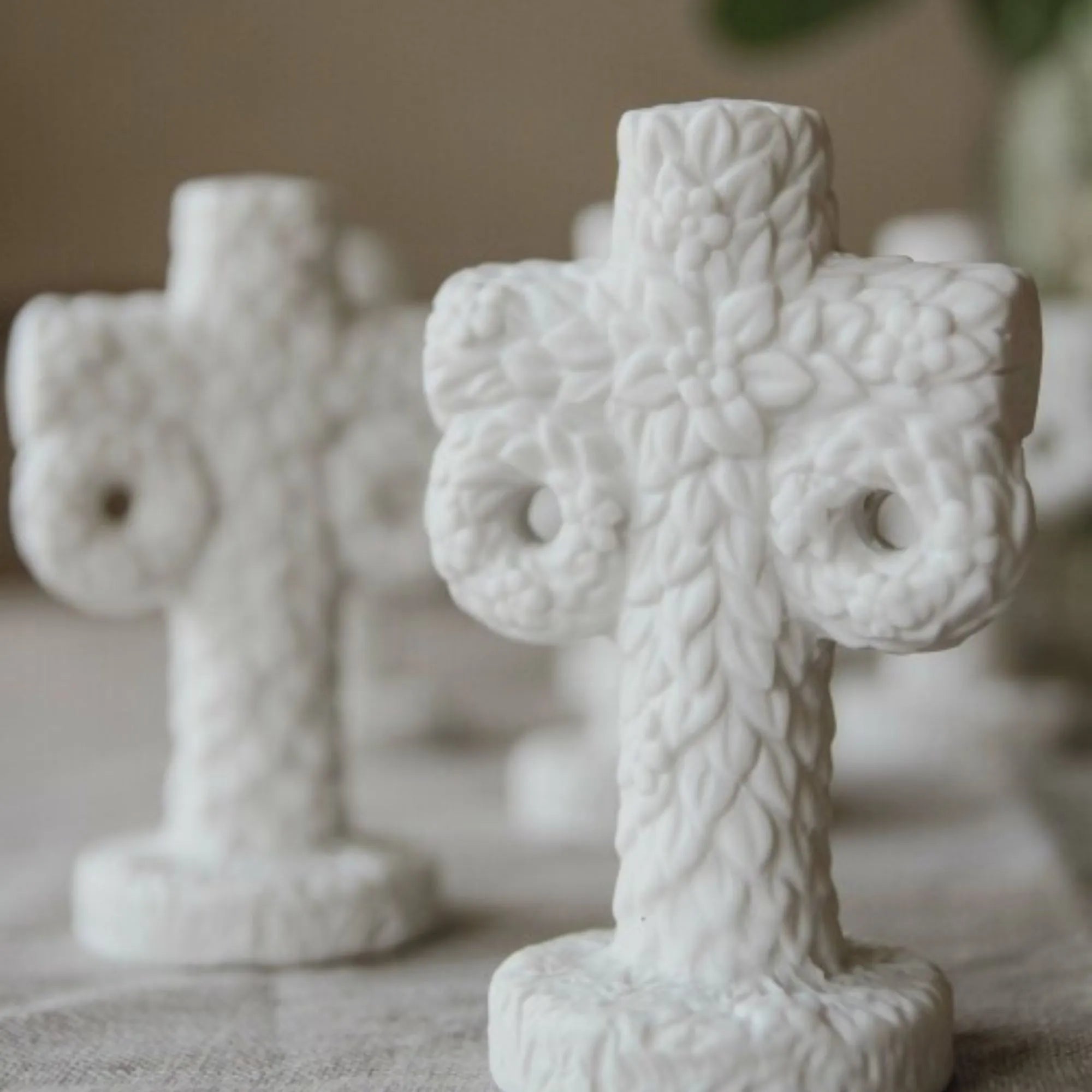 Majas Cottage Maibaum "Midsommarstång" weiß 10 cm