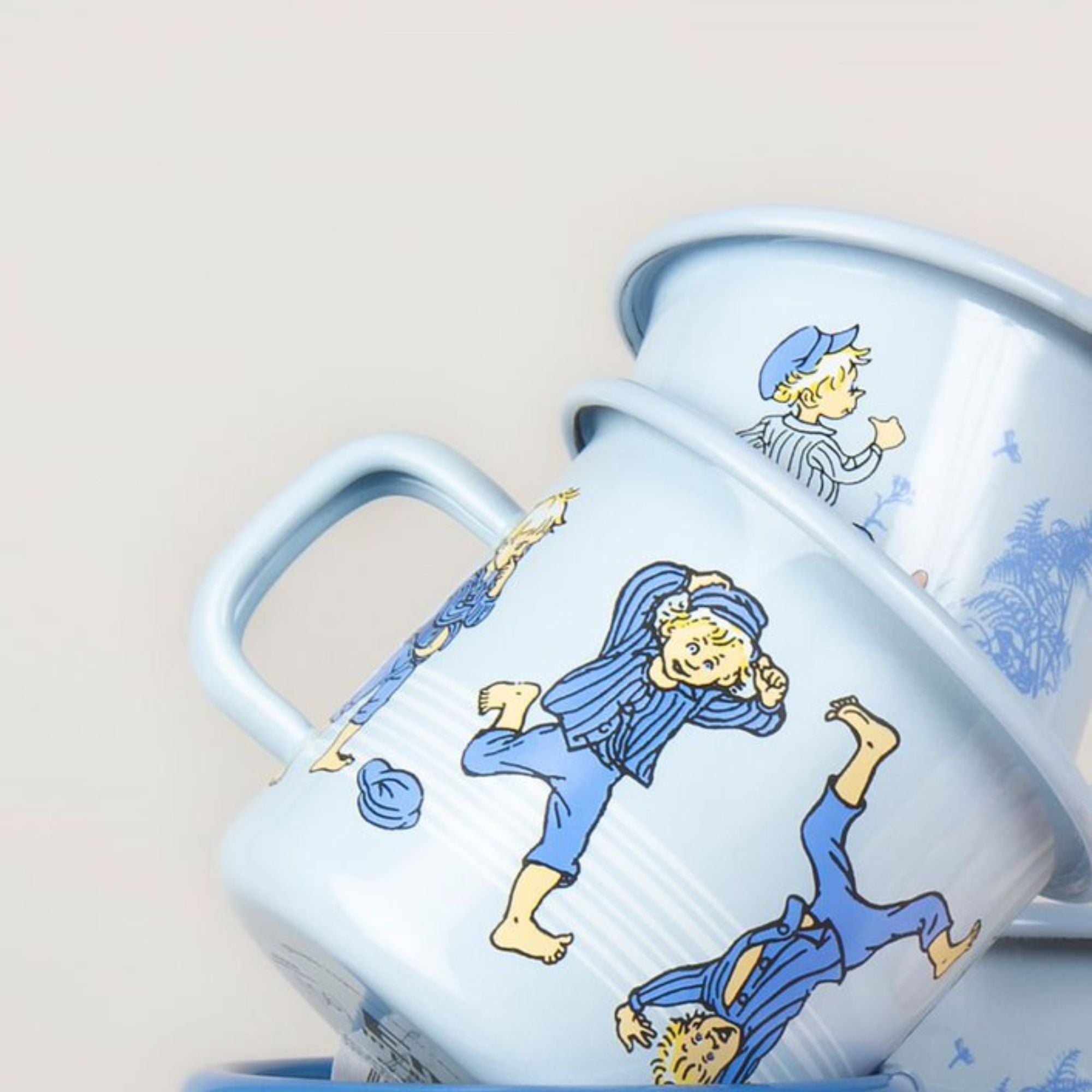 Muurla Tasse Emaille "Michel aus Lönneberga" 250 ml