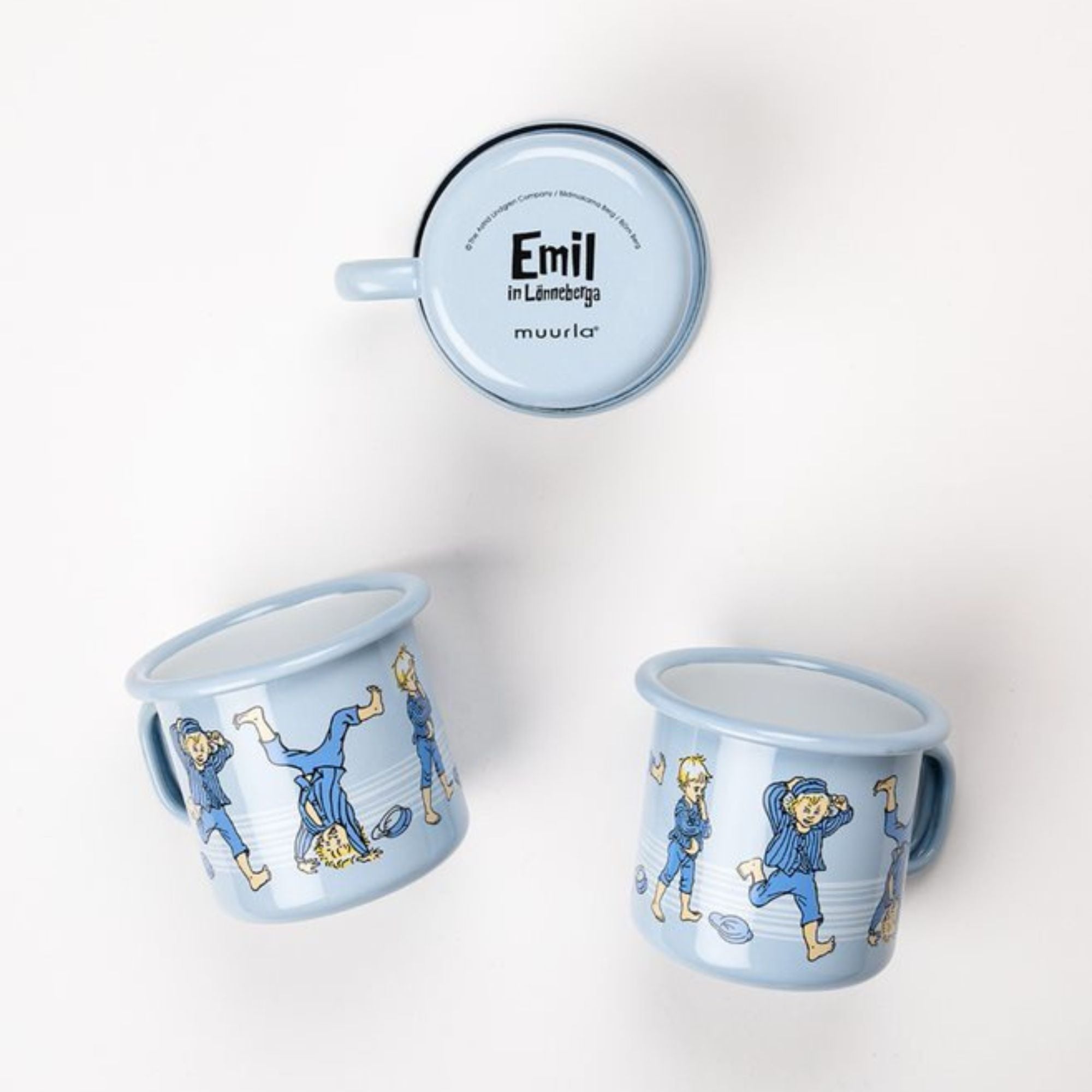 Muurla Tasse Emaille "Michel aus Lönneberga" 250 ml