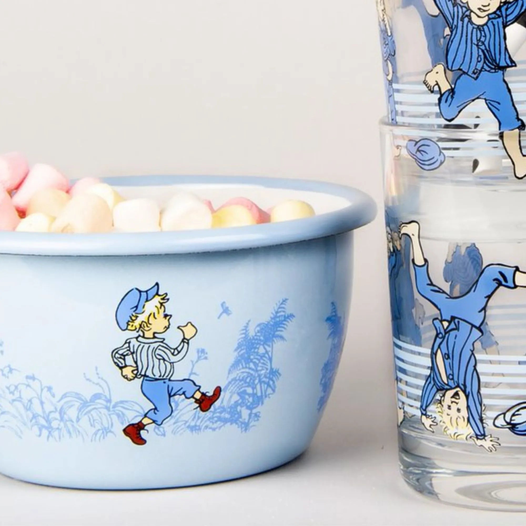 Muurla Schüssel Emaille "Michel aus Lönneberga" 300 ml