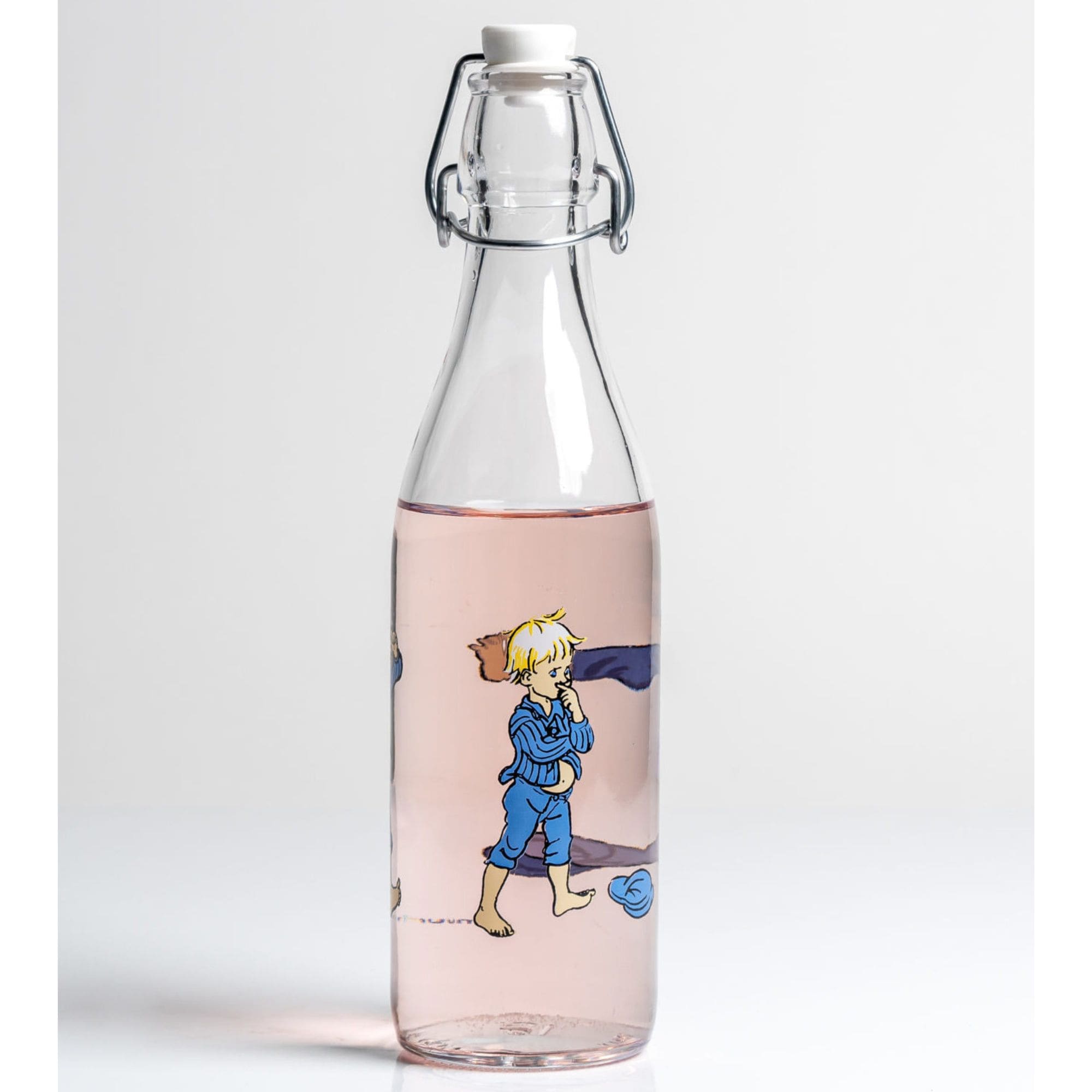 muurla michel aus lönneberga glasflasche 0,5 l anna und ole