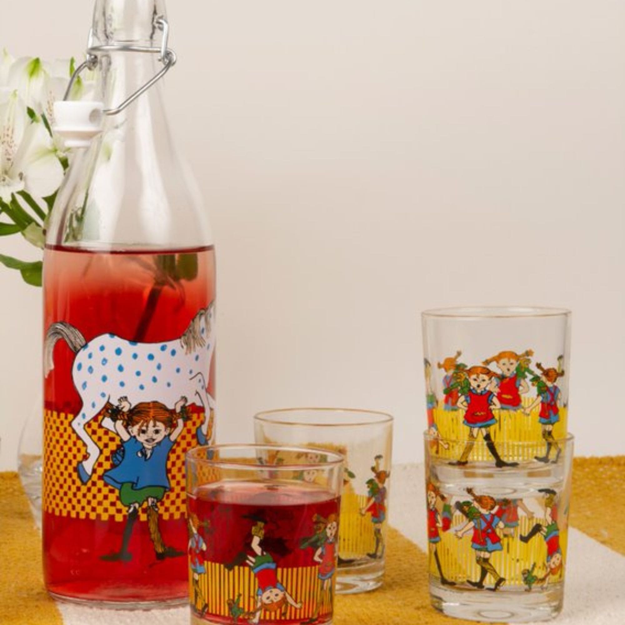 Muurla Glas "Pippi Langstrumpf" 0,2 L