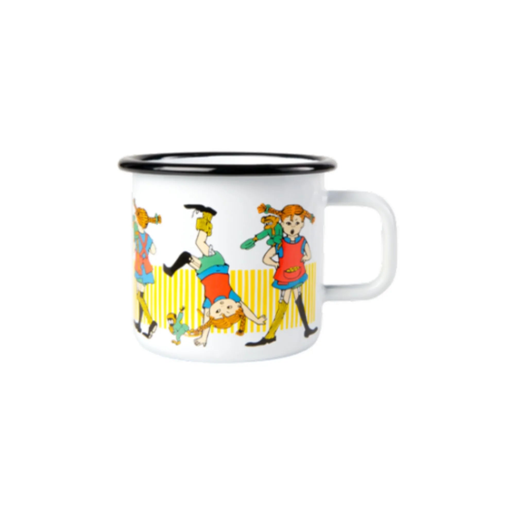 Muurla Tasse Emaille "Pippi Langstrumpf" 370 ml