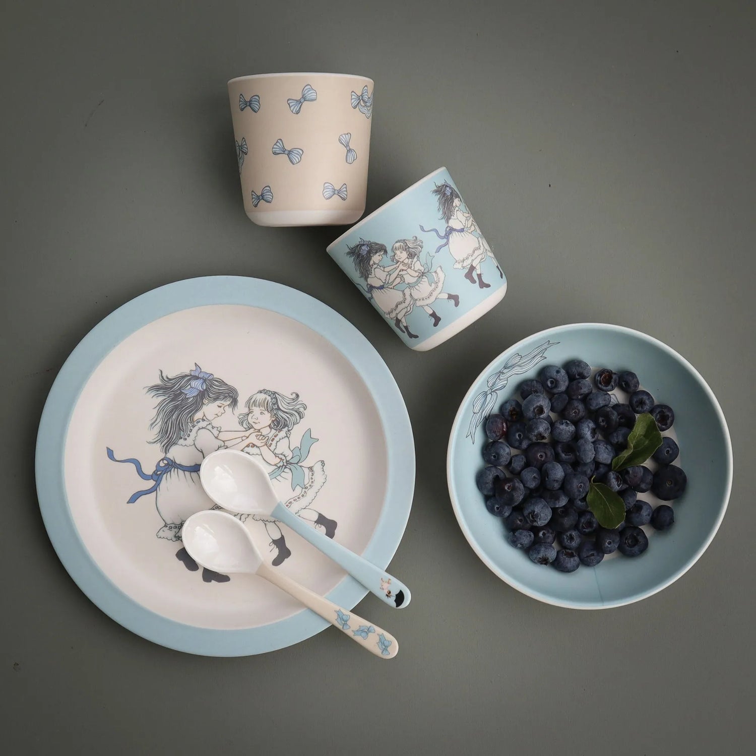 Rätt Start "Madita" Löffel aus Melamin 2-teiliges Set