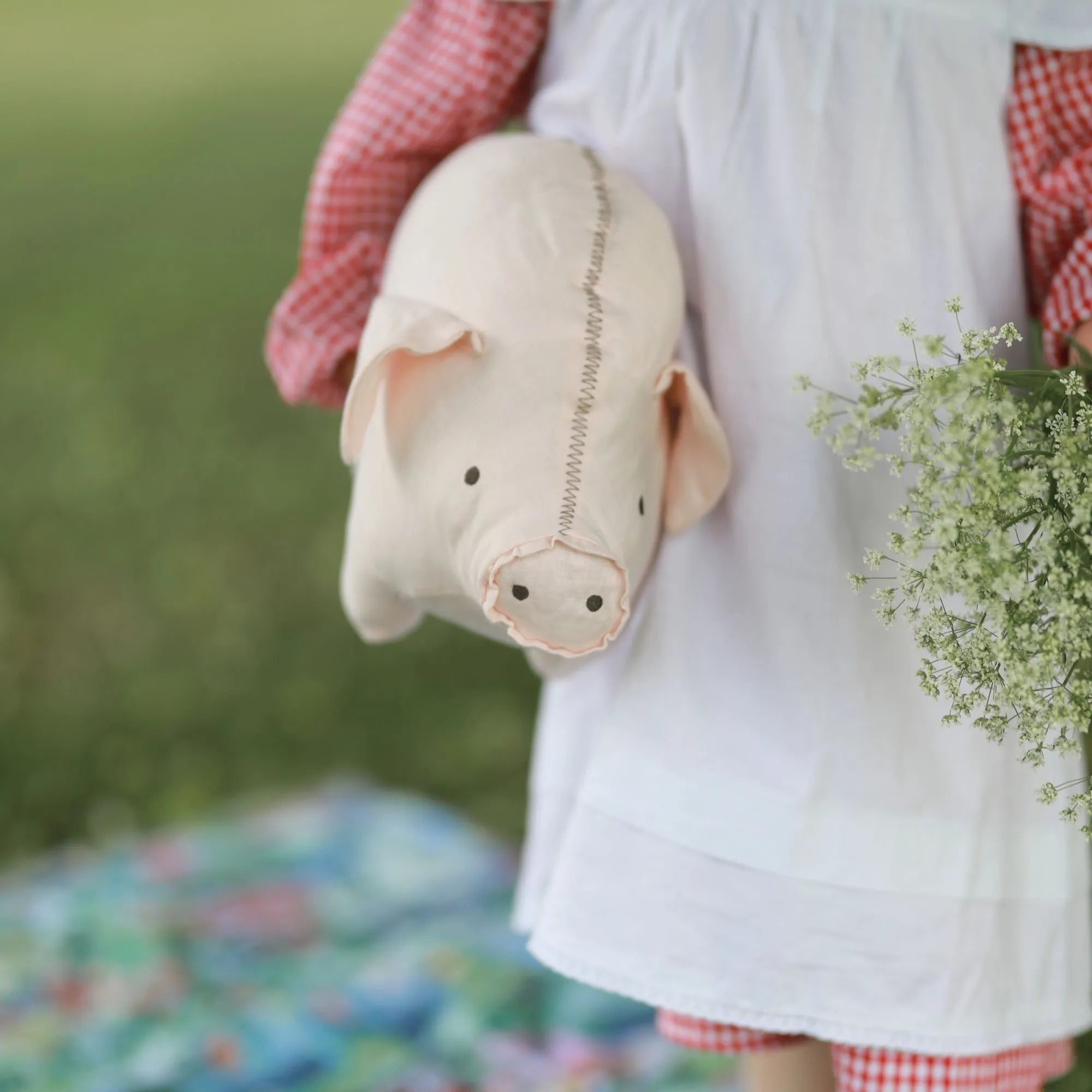 Rätt Start "Lotta aus der Krachmacherstraße" Kuscheltier Schwein "Teddy"