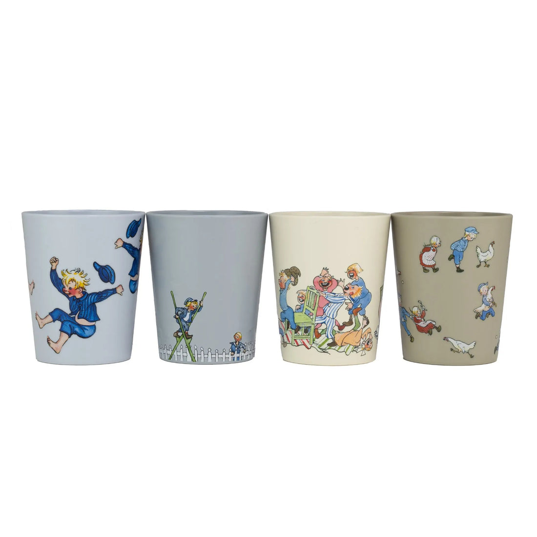 Rätt Start "Michel aus Lönneberga " Sammelbecher 4-teiliges Set