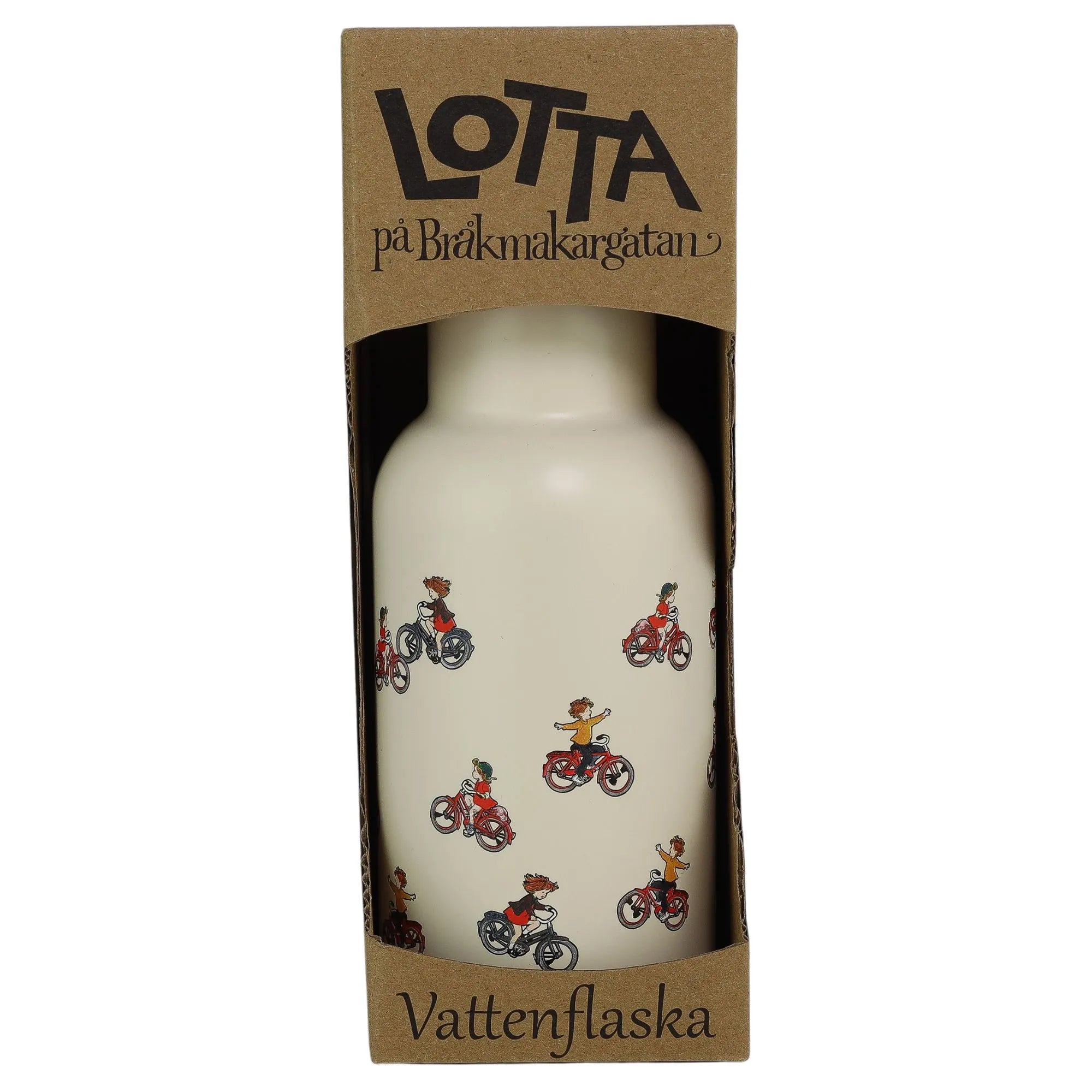 Rätt Start "Lotta aus der Krachmacherstraße" Trinkflasche aus Stahl mit Thermofunktion