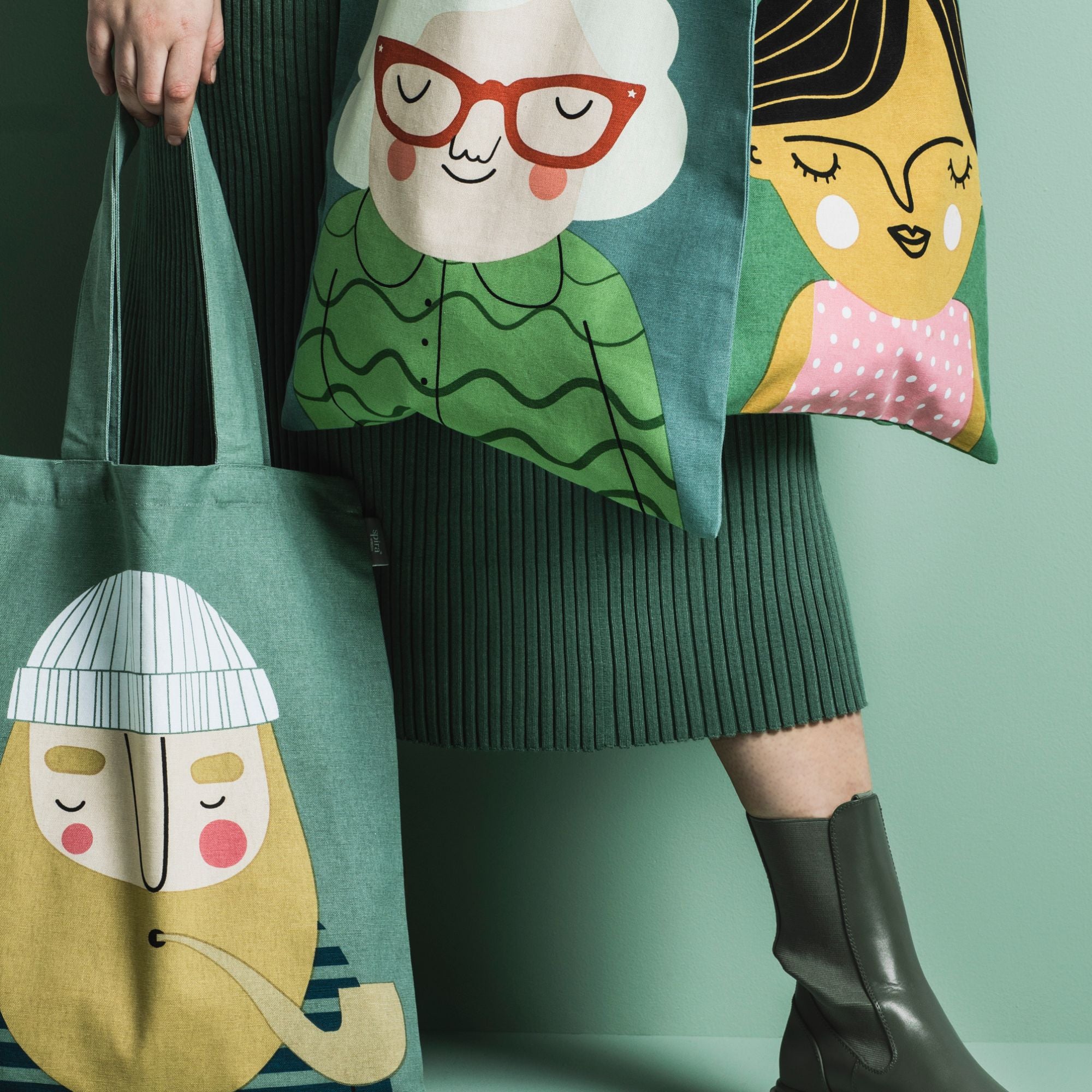 Spira of Sweden Kompis "Ebbot" Tasche Shopper