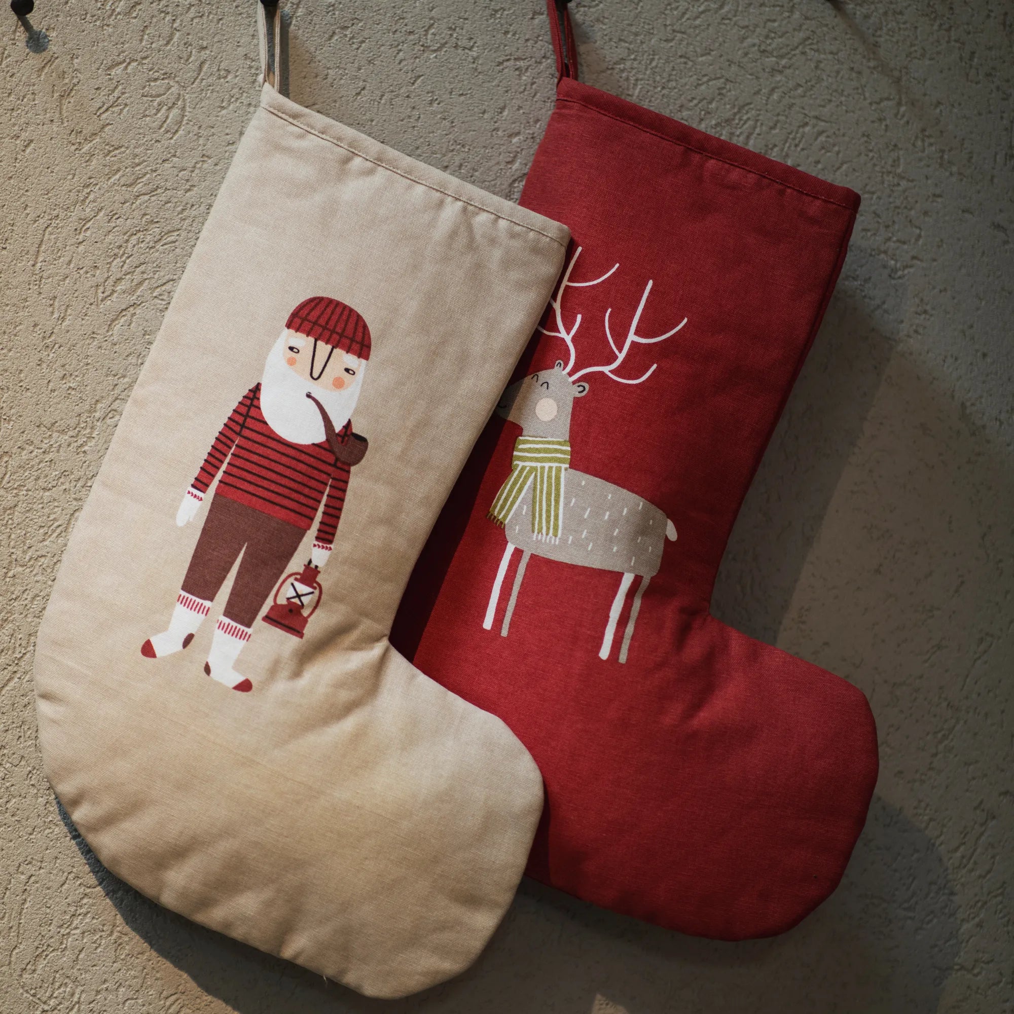 Spira of Sweden Kompis Weihnachtsstrumpf "Ralf" Weihnachten 45 cm