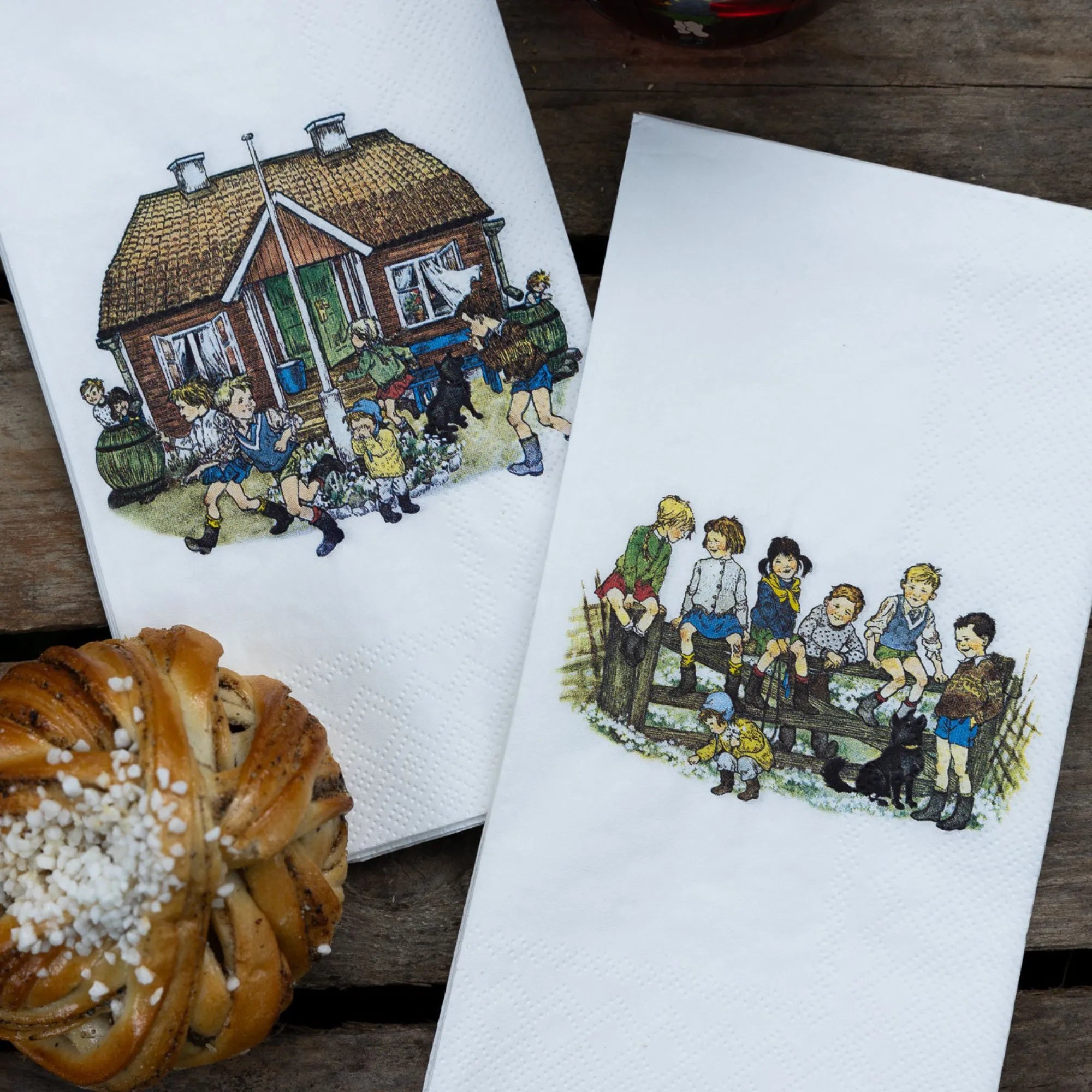 Storefactory "Wir Kinder aus Bullerbü" Servietten 16 Stück