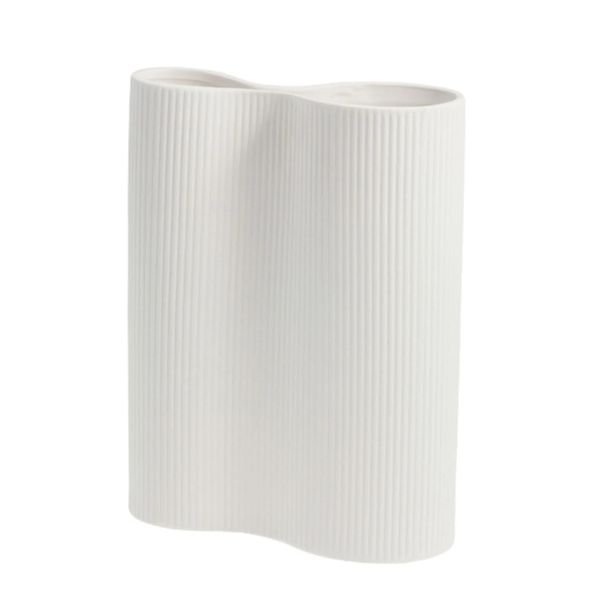 Storefactory Vase "Bunn" weiß 24 cm