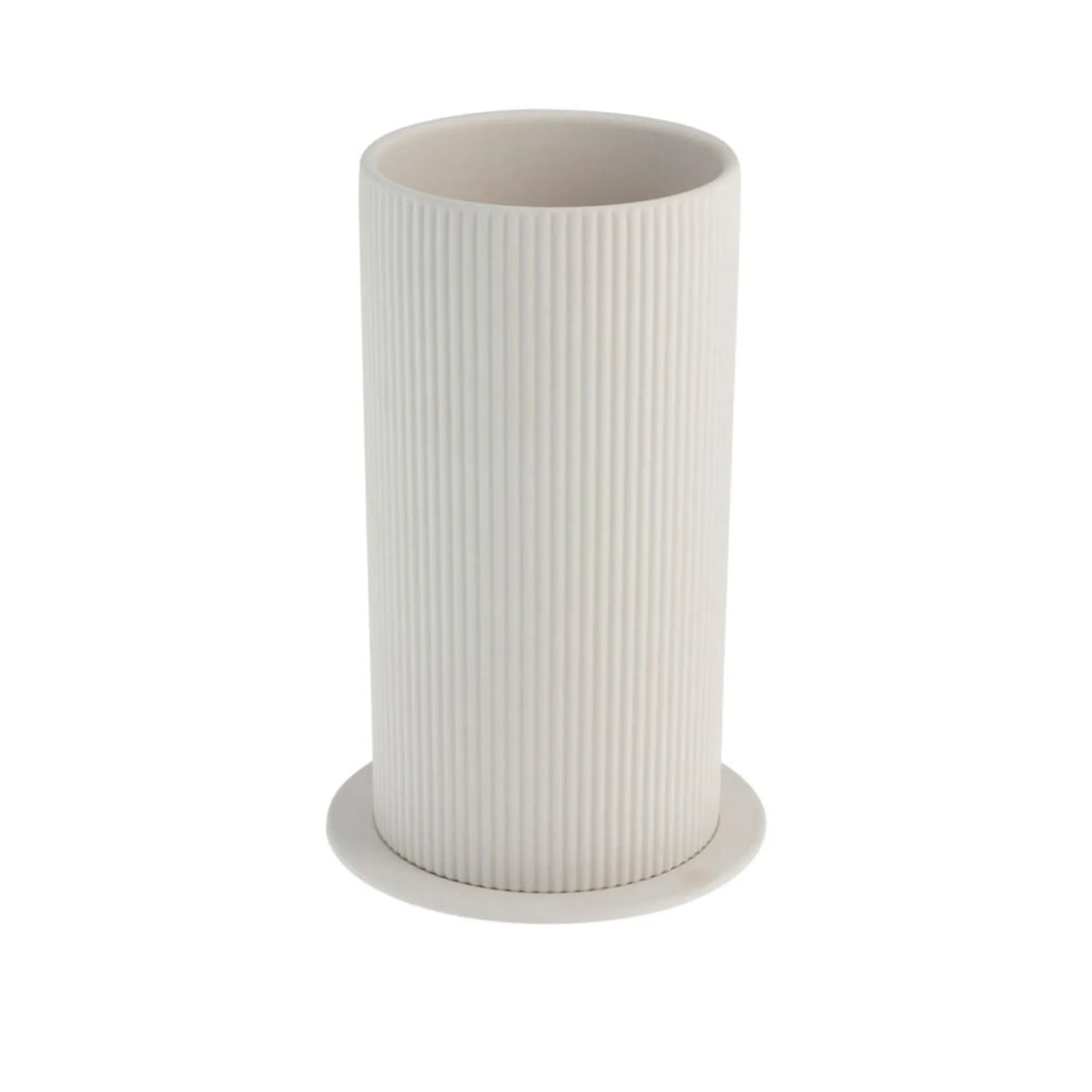 Storefactory Vase "Ede" weiß 23 cm
