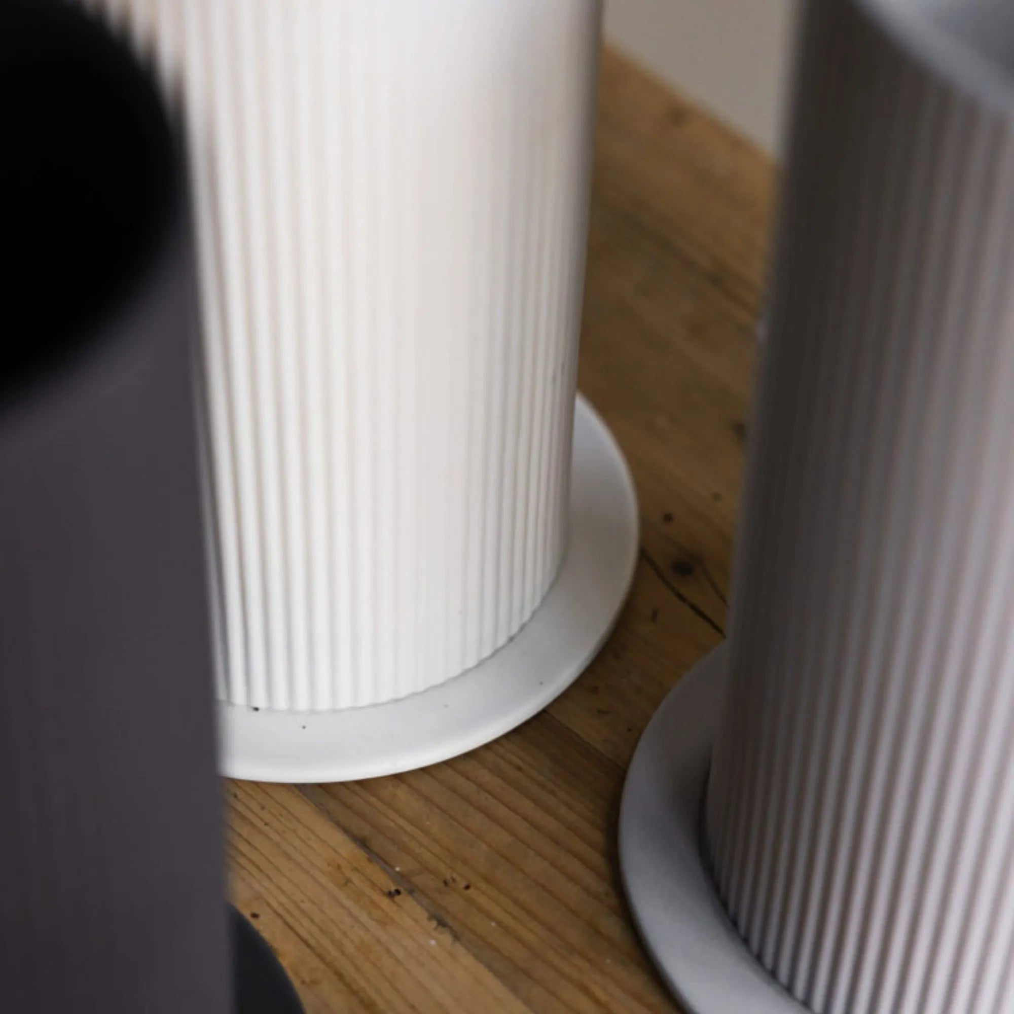 Storefactory Vase "Ede" weiß 23 cm
