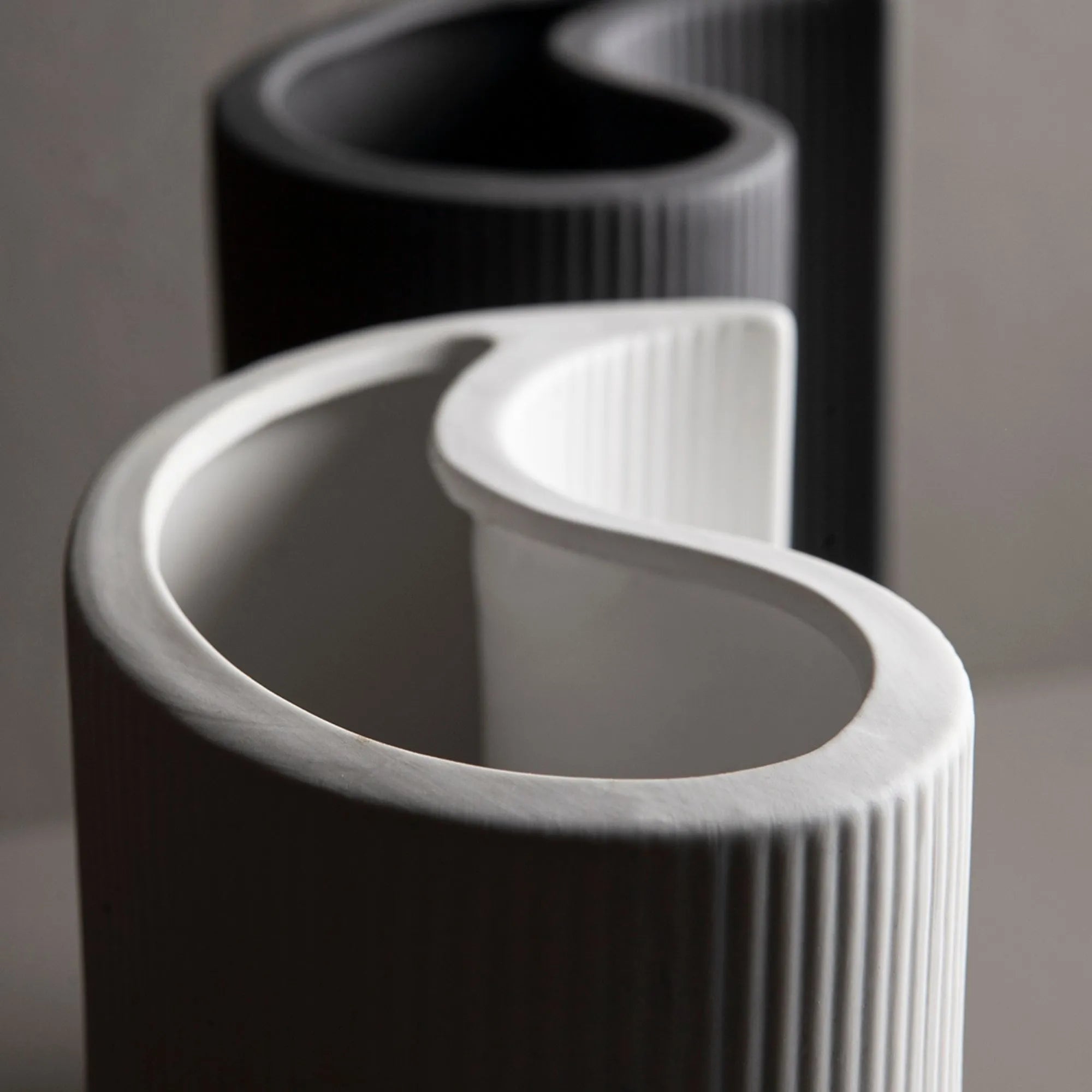Storefactory Vase "Edshult" weiß 23 cm