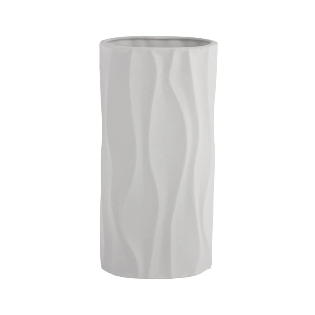 Storefactory Vase "Enviken" weiß 24 cm