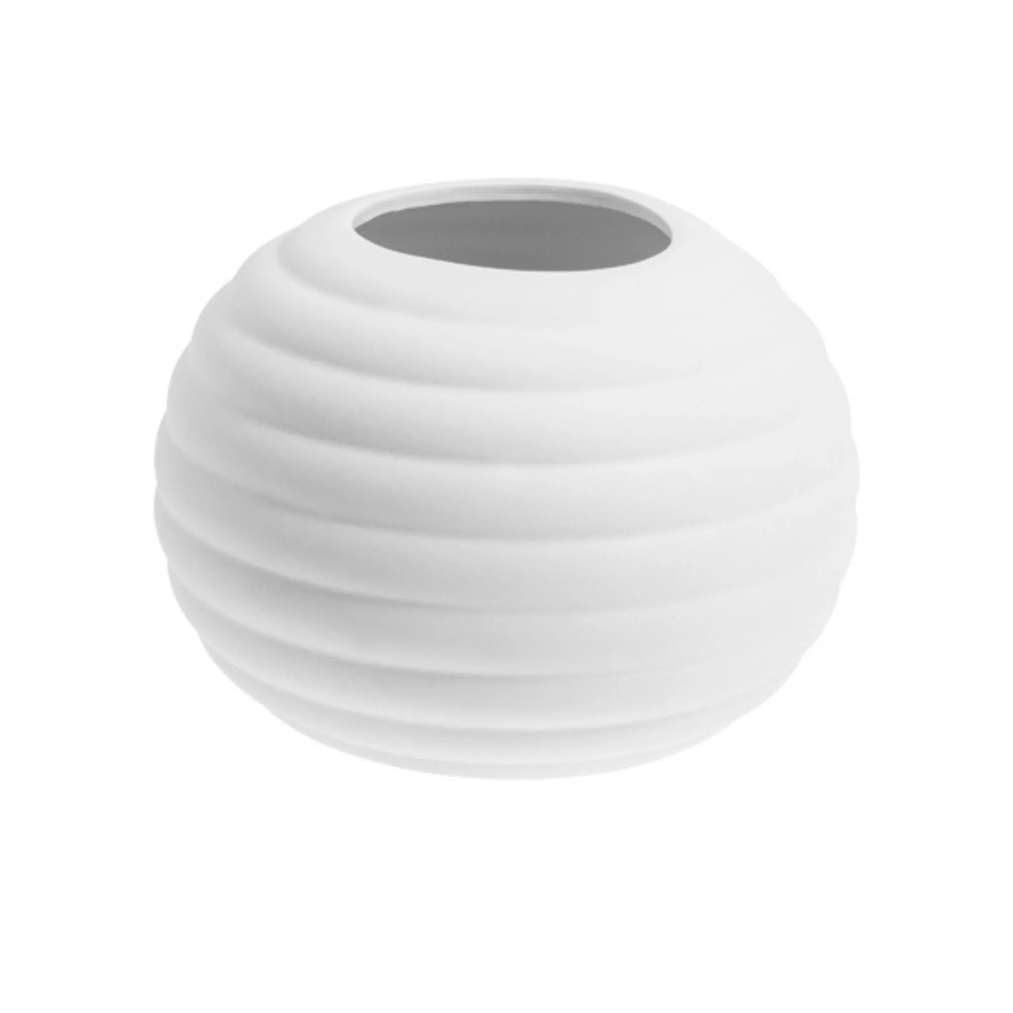 Storefactory Vase "Runvik" weiß ø 20 cm