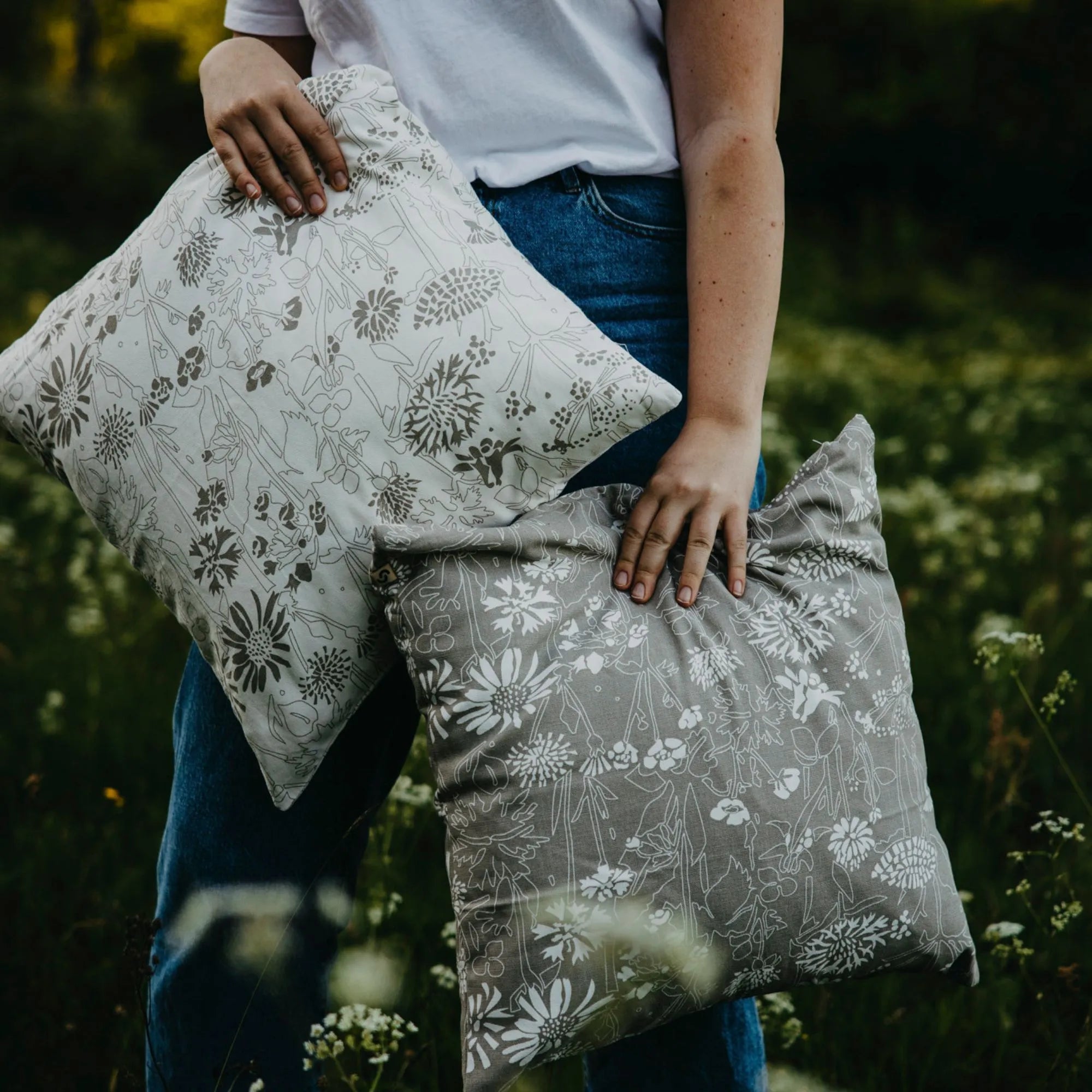 Storefactory "Solvik" Kissenbezug weiß 48 x 48 cm