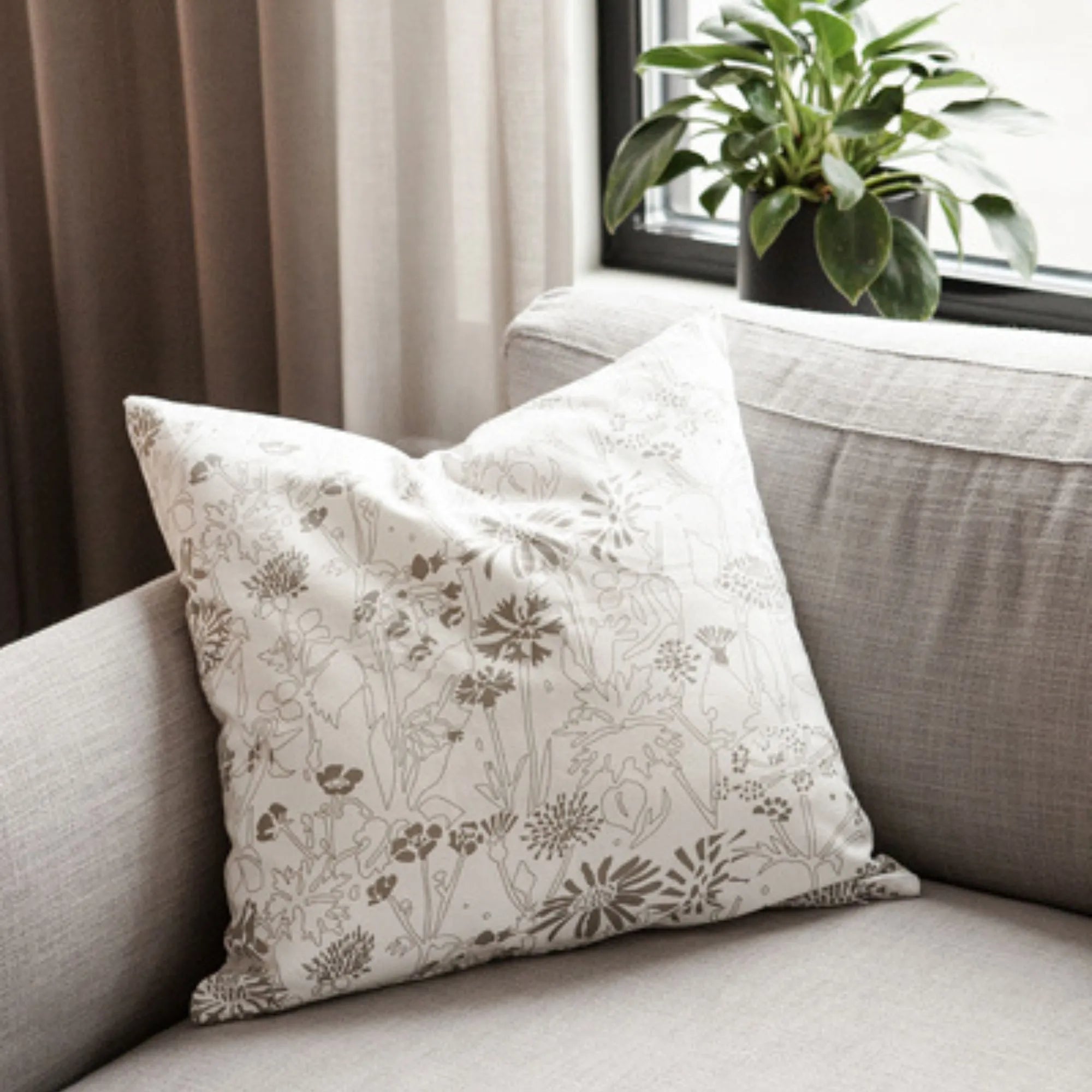 Storefactory "Solvik" Kissenbezug weiß 48 x 48 cm