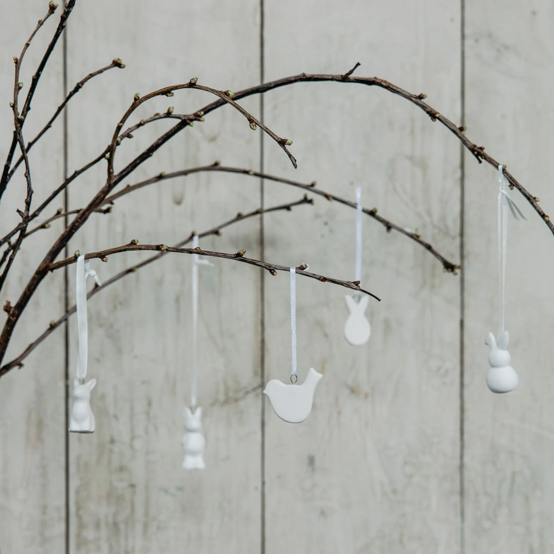 Storefactory Anhänger "Maja" Ostern weiß