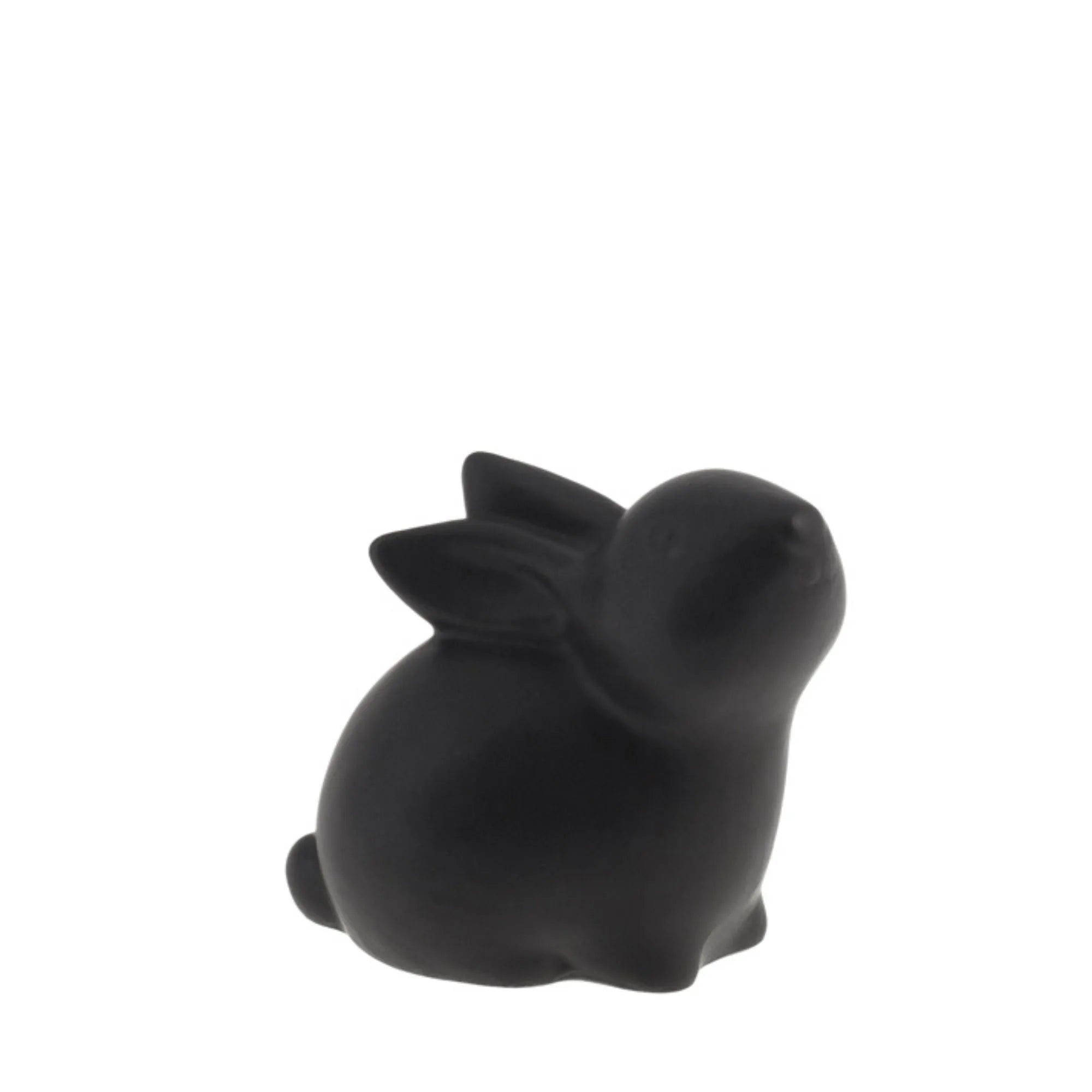 Storefactory Osterhase "Stina" schwarz 8 cm