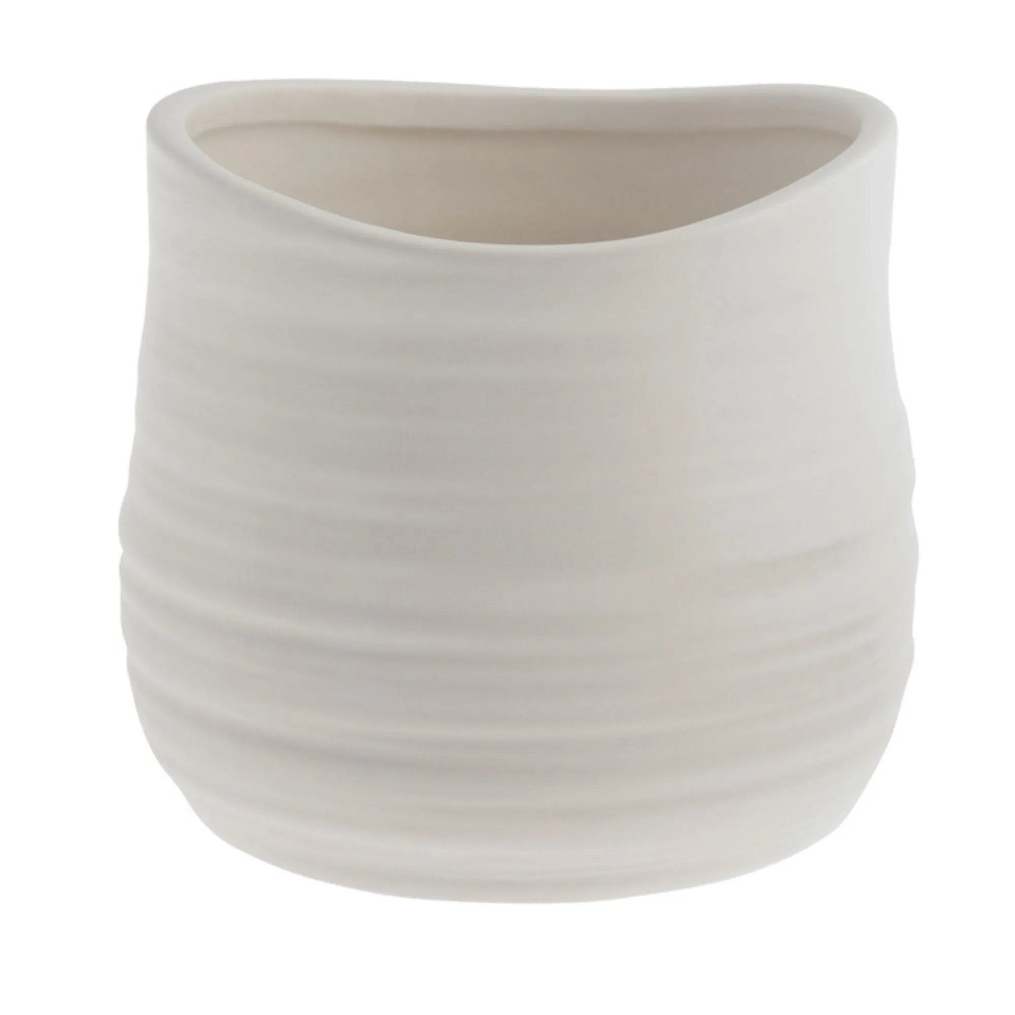 Storefactory Blumentopf "Sjötorp" weiß ø 12 cm