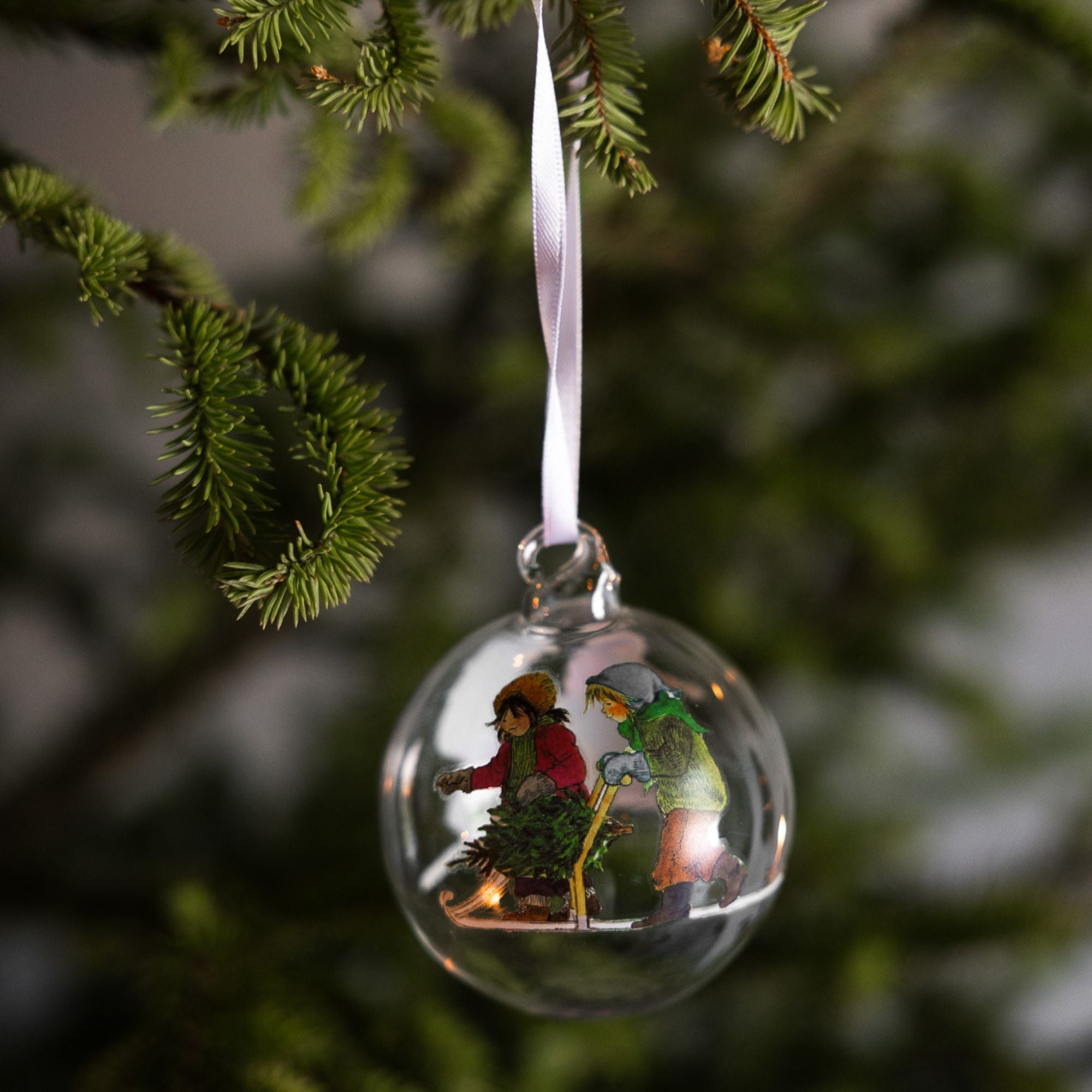 Storefactory "Wir Kinder von Bullerbü" Kapitel 1 Weihnachtskugeln 3-er Set