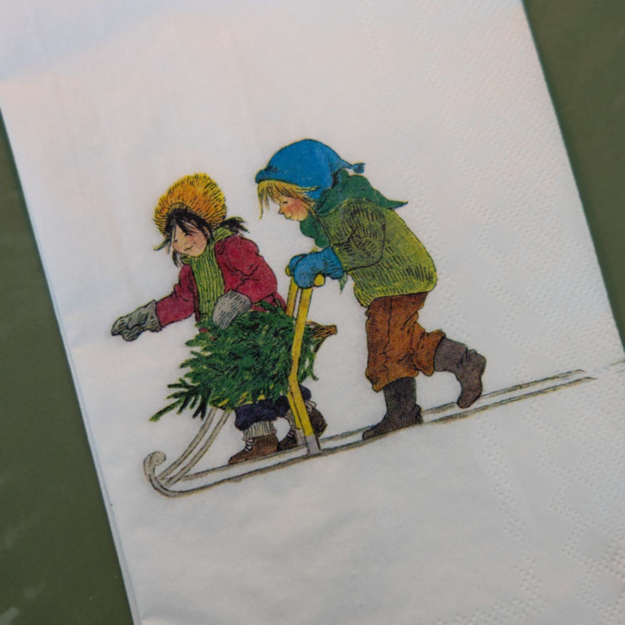 Storefactory "Wir Kinder von Bullerbü" Kapitel 2 Servietten Weihnachten