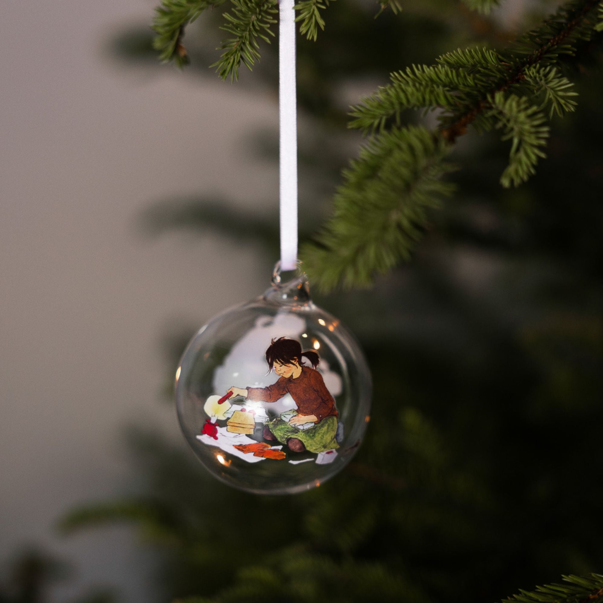 Storefactory "Wir Kinder von Bullerbü" Kapitel 2 Weihnachtskugeln 3-er Set