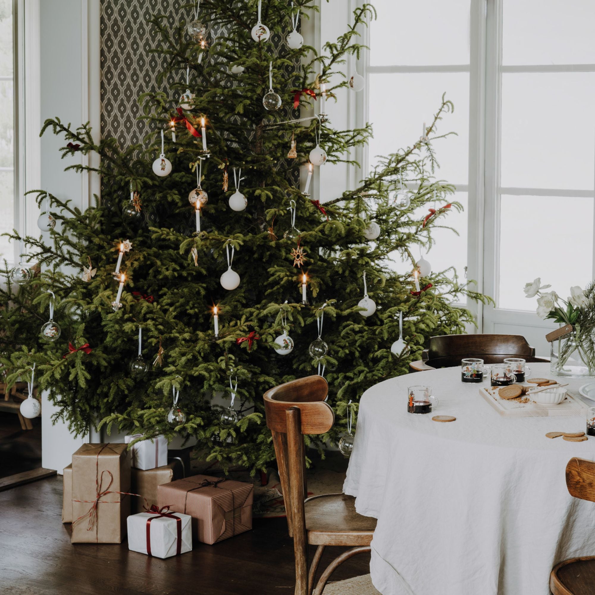 Storefactory "Wir Kinder von Bullerbü" Kapitel 4 Weihnachtskugeln weiß 3-er Set