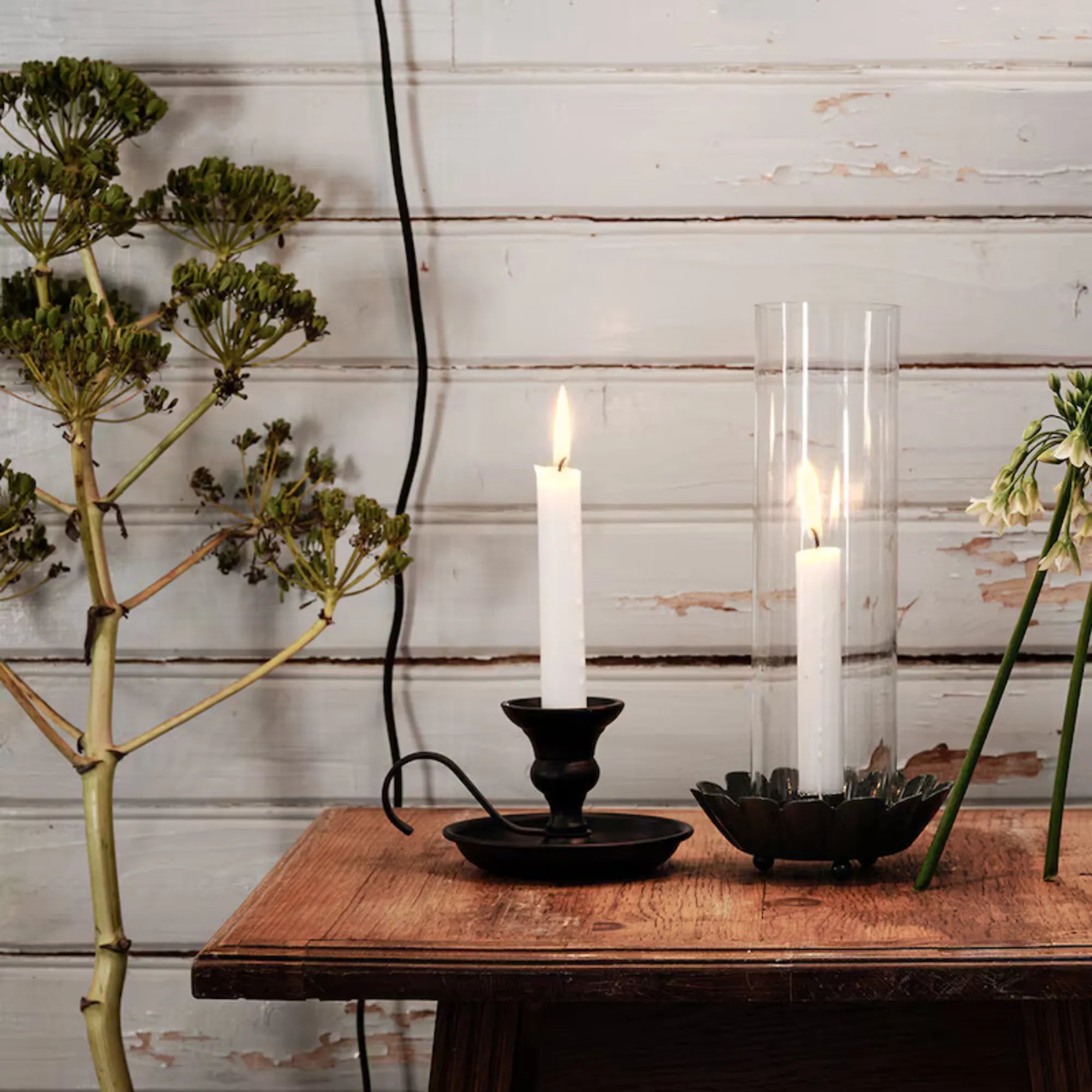 Strömshaga Kerzenhalter Kammerleuchter "Gunnar" schwarz