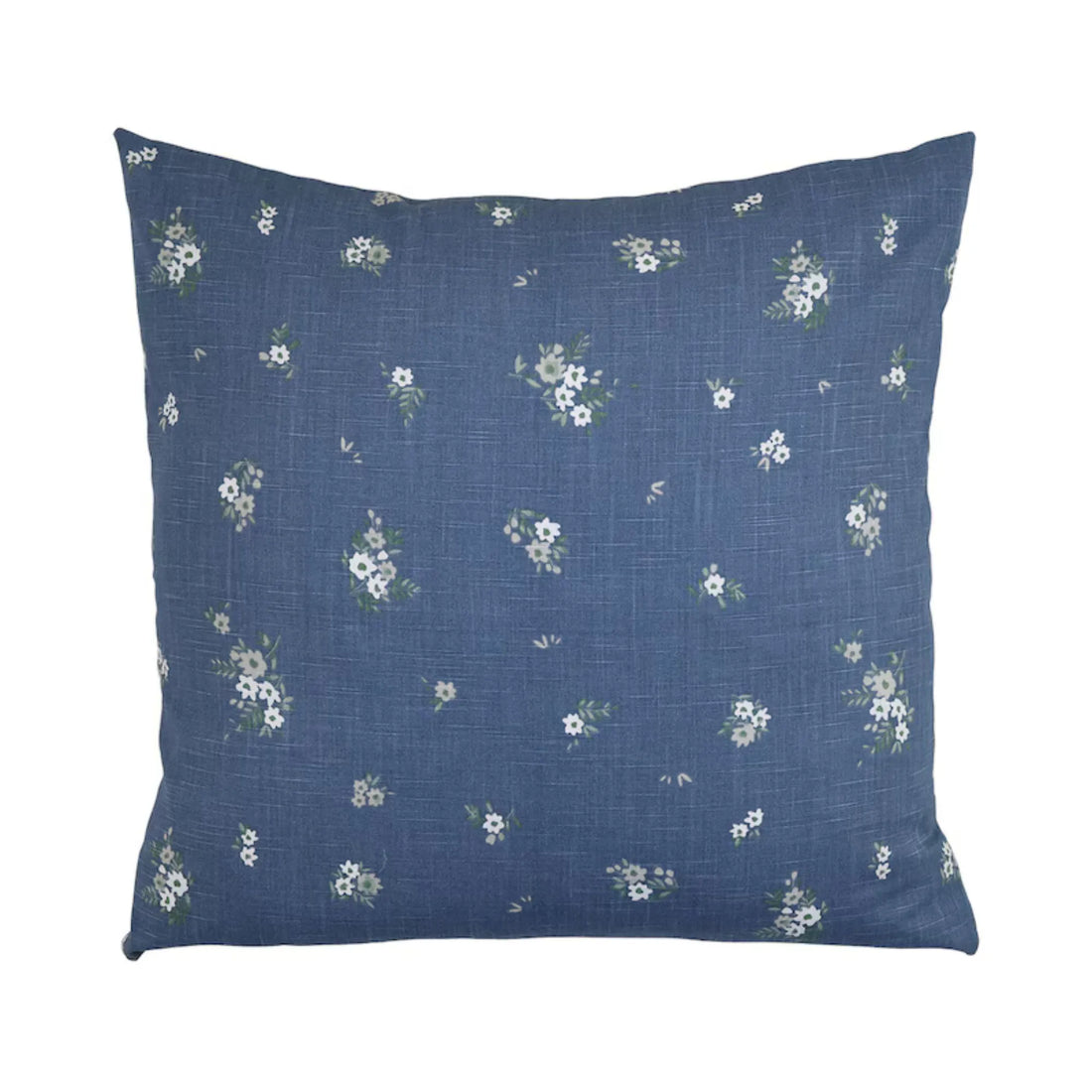 Strömshaga Kissenhülle Flora blau 45x45 cm