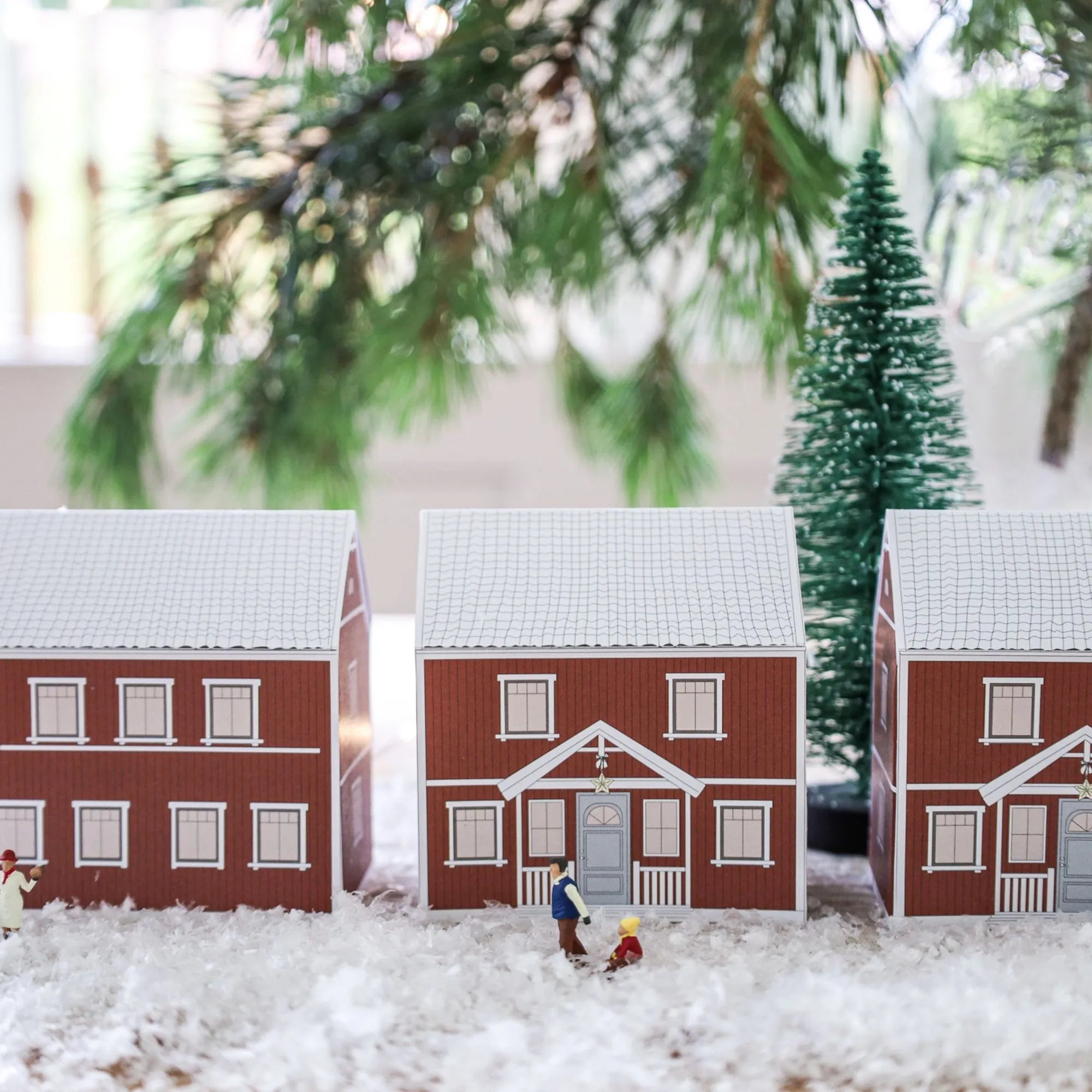 Verblühmeinnicht Adventskalender "Schwedisches Adventsdorf"