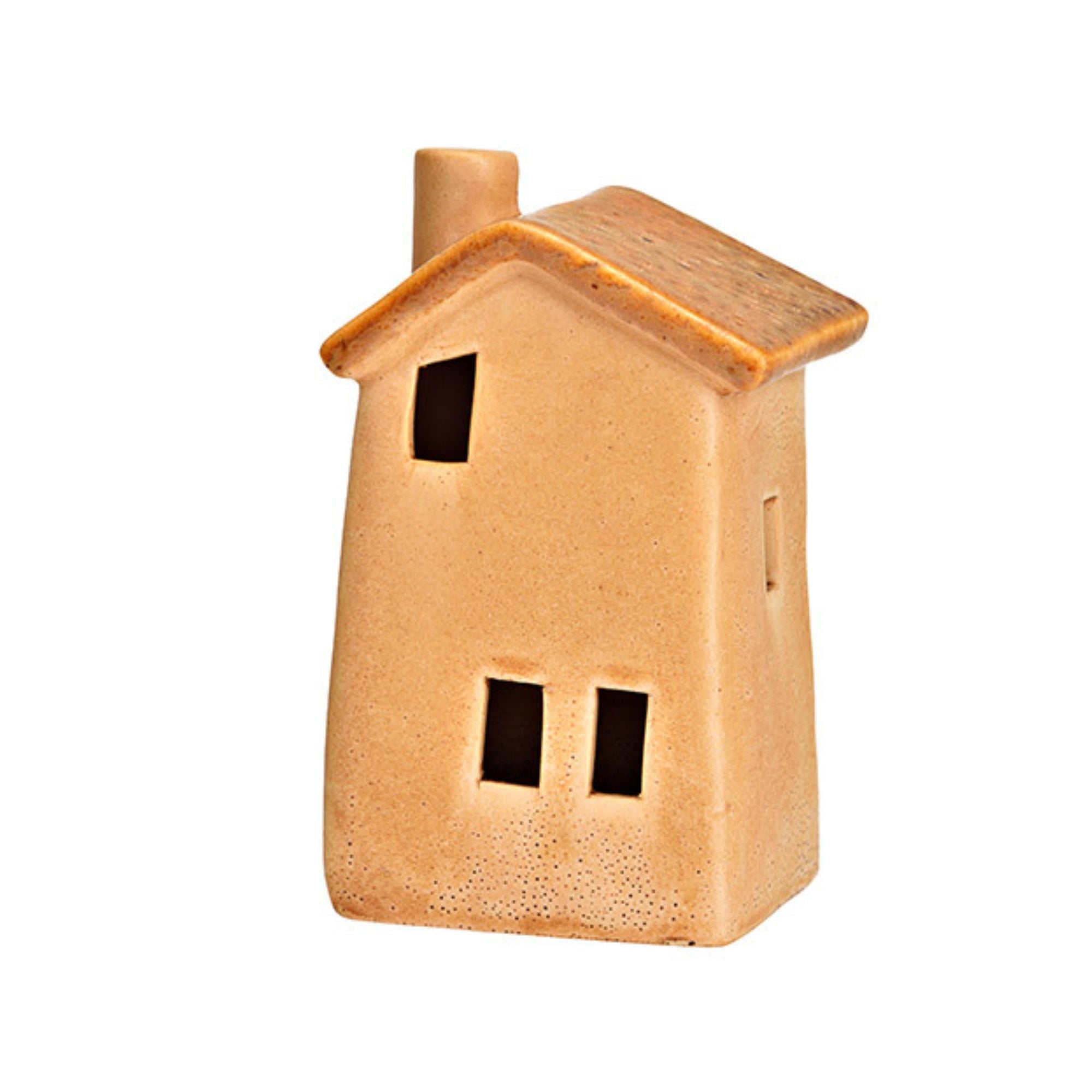 Haus aus Keramik beige 2 Varianten