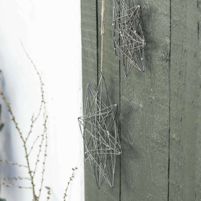 Ib Laursen dreidimensionaler Stern in 2 Größen