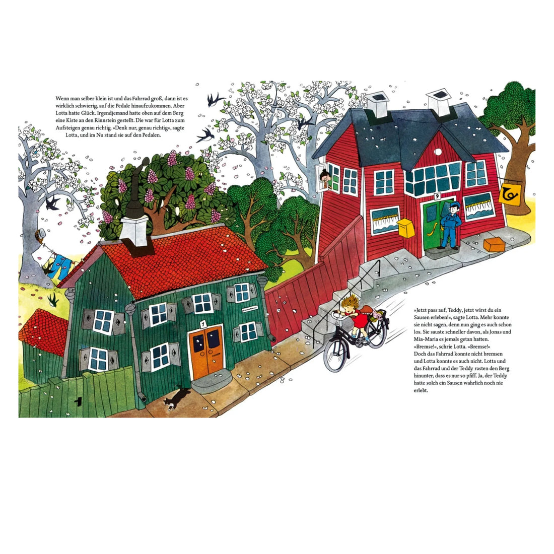 Astrid Lindgren "Na klar, Lotta kann Rad fahren"