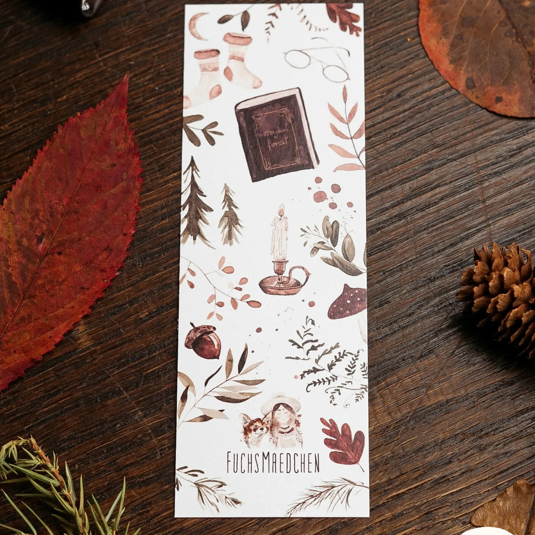 Fuchsmaedchen Lesezeichen bücherzauber anna und ole shop