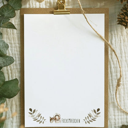 Fuchsmaedchen Postkarte &quot;Sei frech, wild &amp; wunderbar&quot;