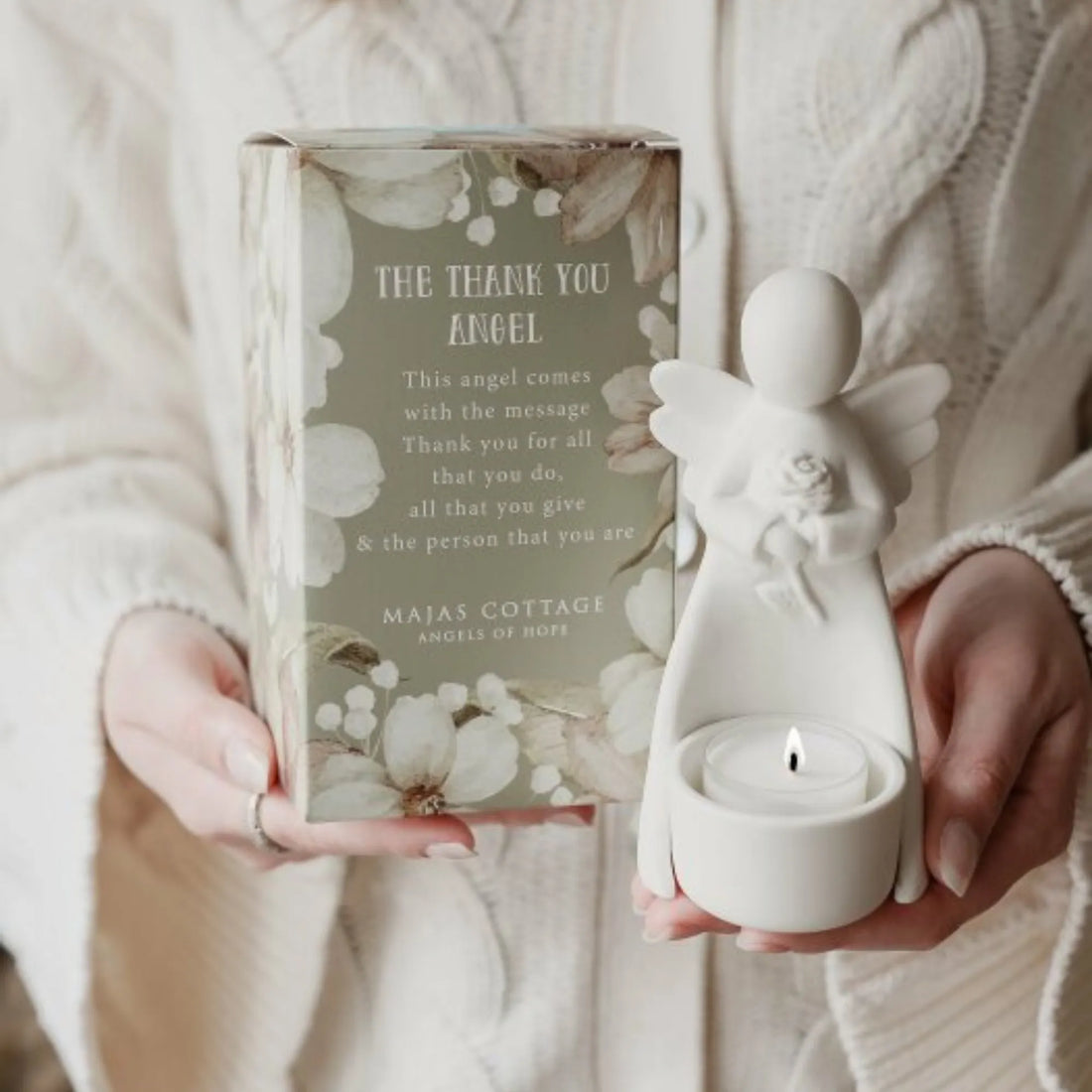 Majas cottage dankeschön engel kerzenhalter anna und ole shop