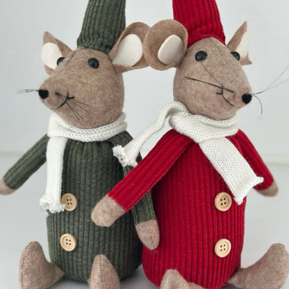 Miljögården maus weihnachten rot oder grün