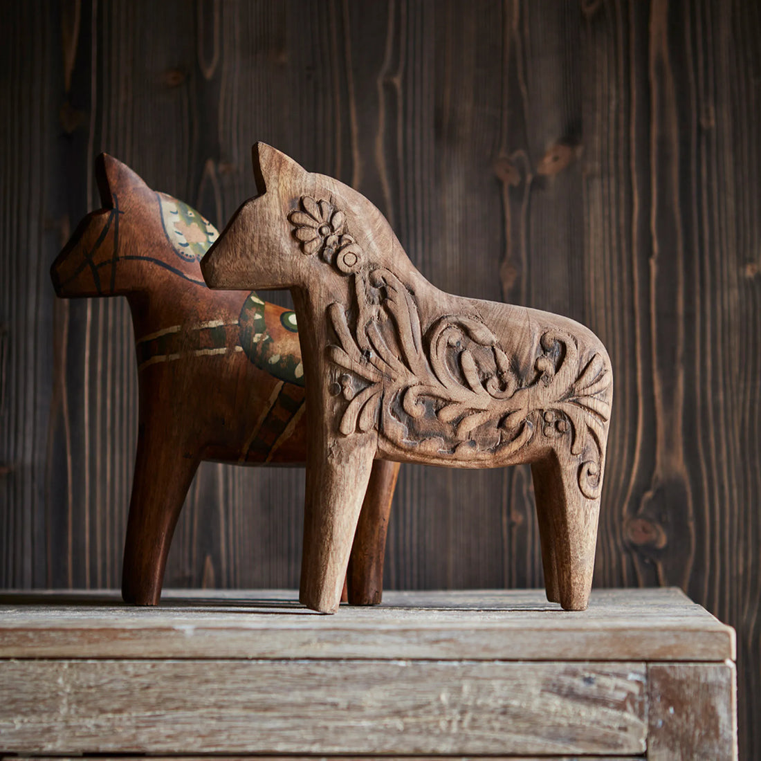 affari of sweden fale pferd braun aus mangoholz 30 cm anna und ole shop