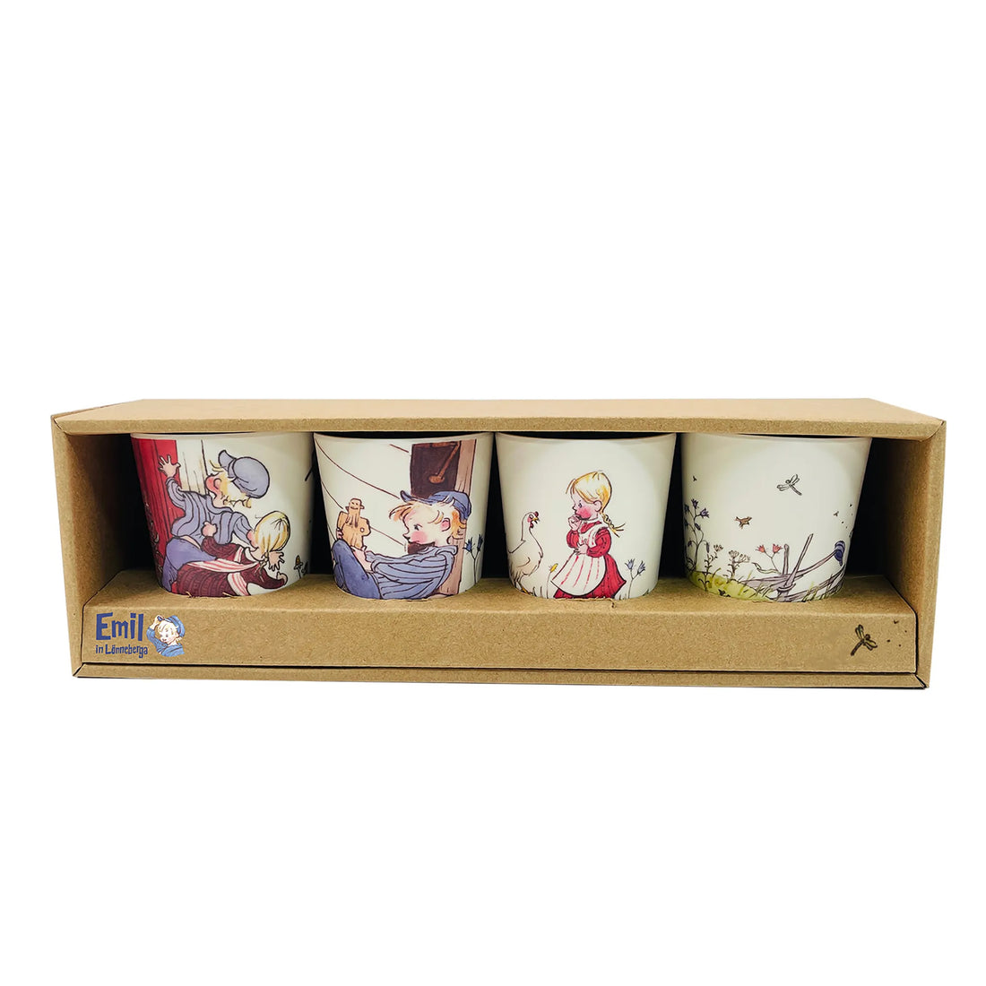 Barbo Toys Becher Set &quot;Michel aus Lönneberga&quot; 4 teilig