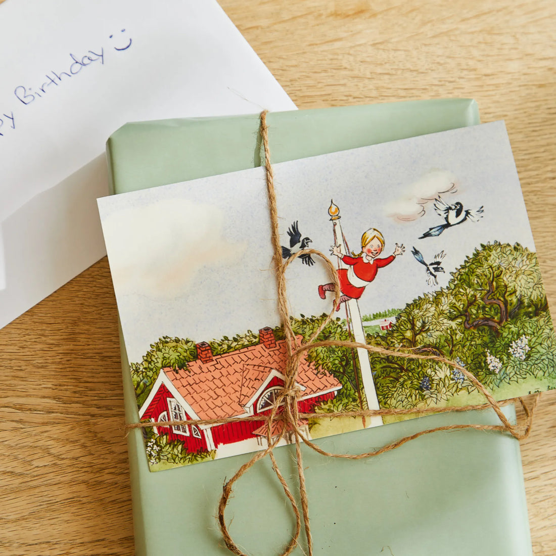 barbo toys klappkarte Michel aus Lönneberga  ida anna und ole shop